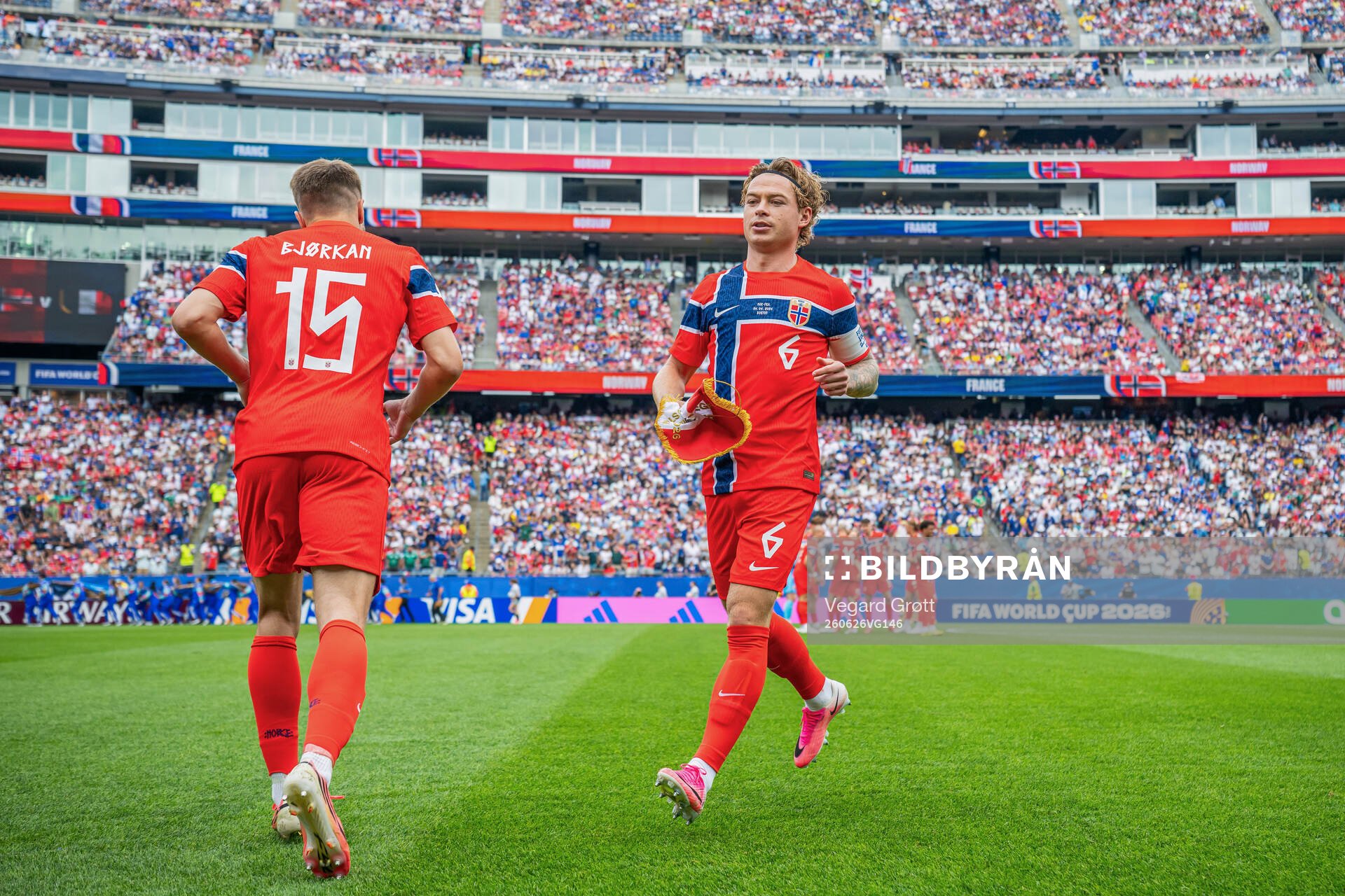 Fredrik André Bjørkan and Patrick Berg of Norway