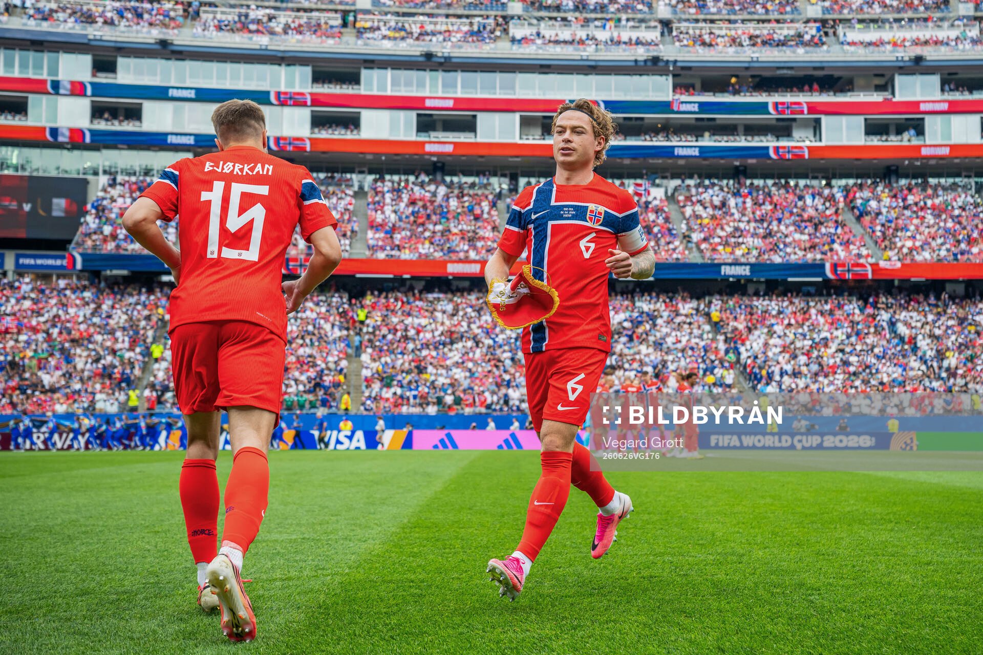 Fredrik André Bjørkan and Patrick Berg of Norway