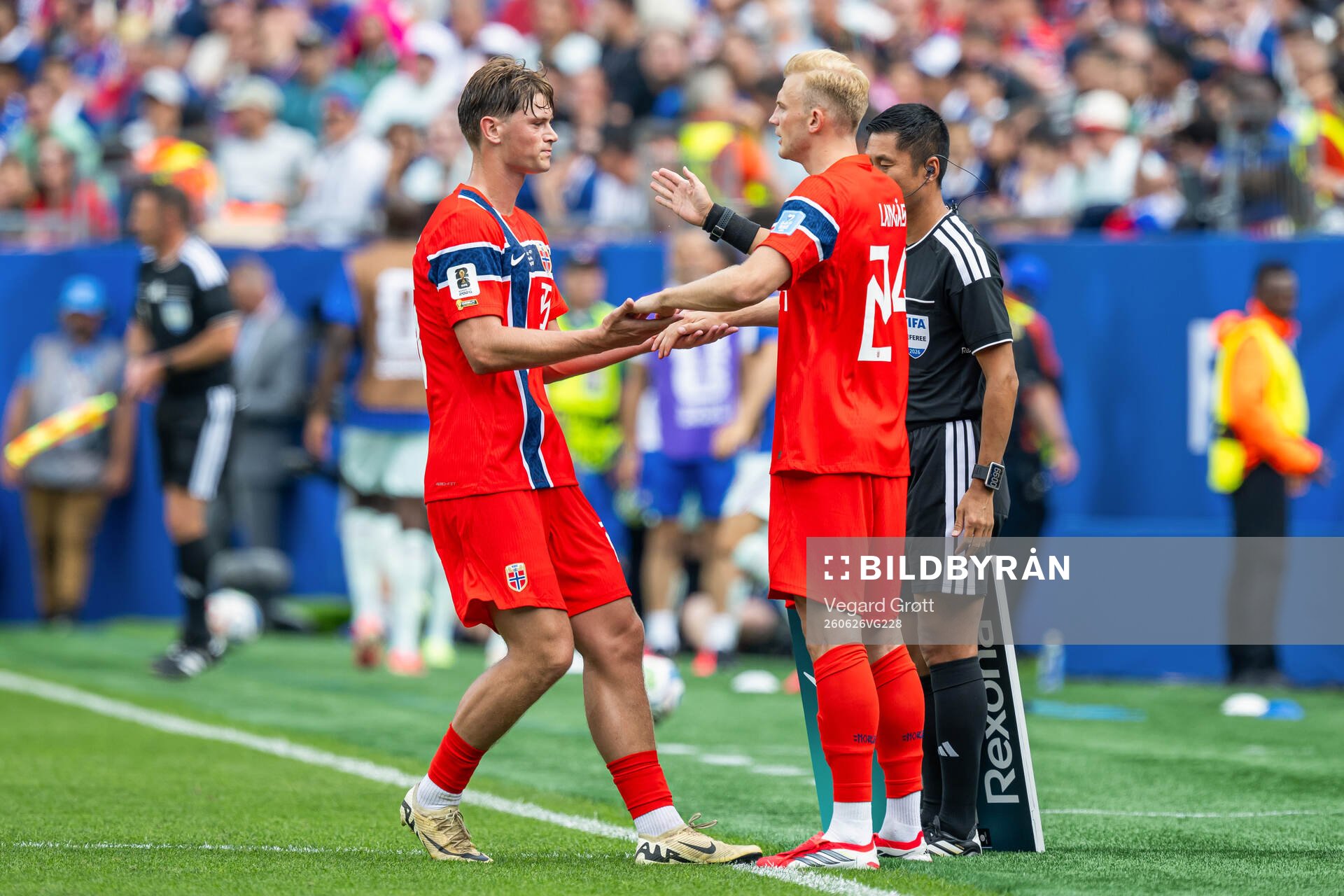 Henrik Falchener and Sondre Langås of Norway