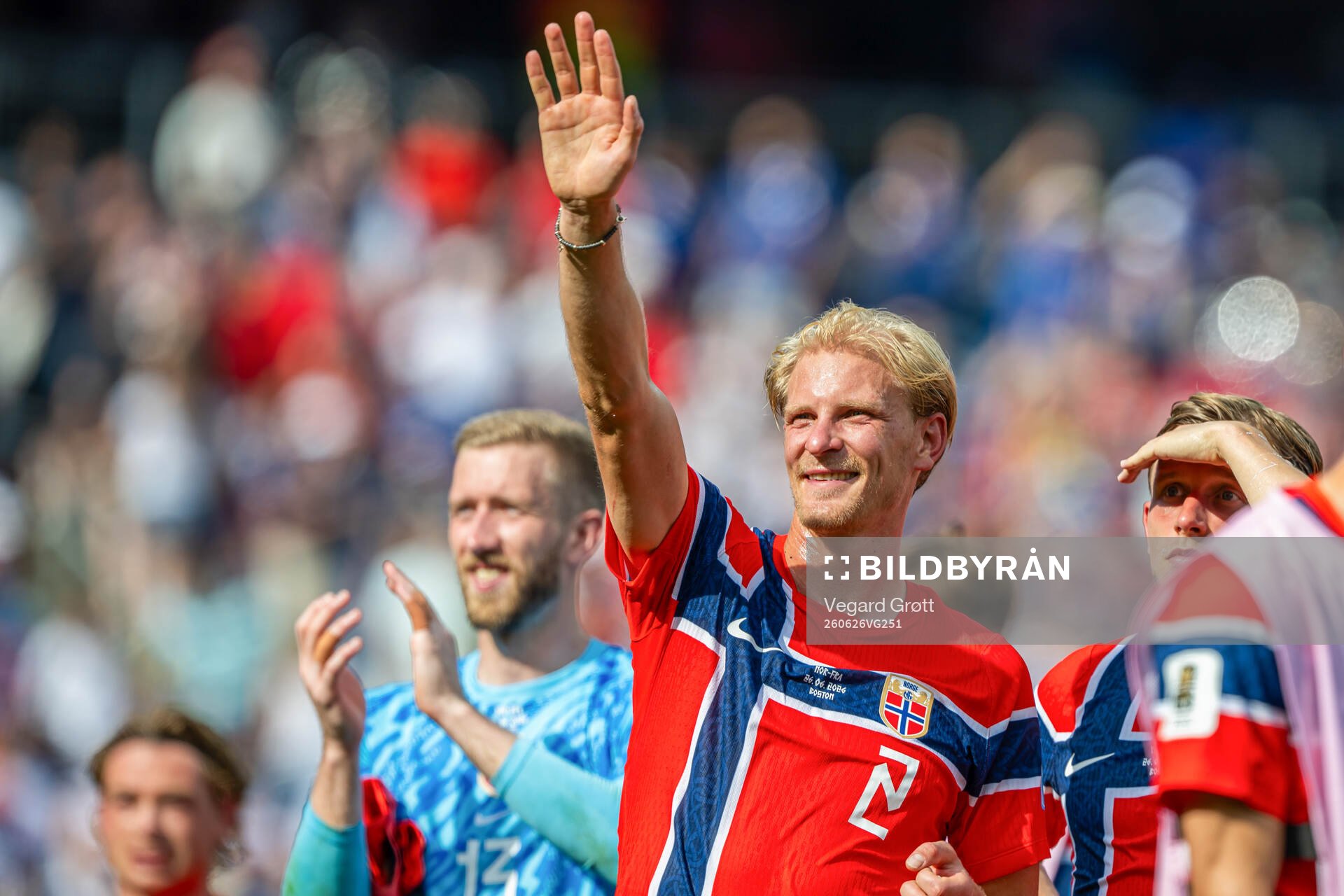 Morten Thorsby of Norway