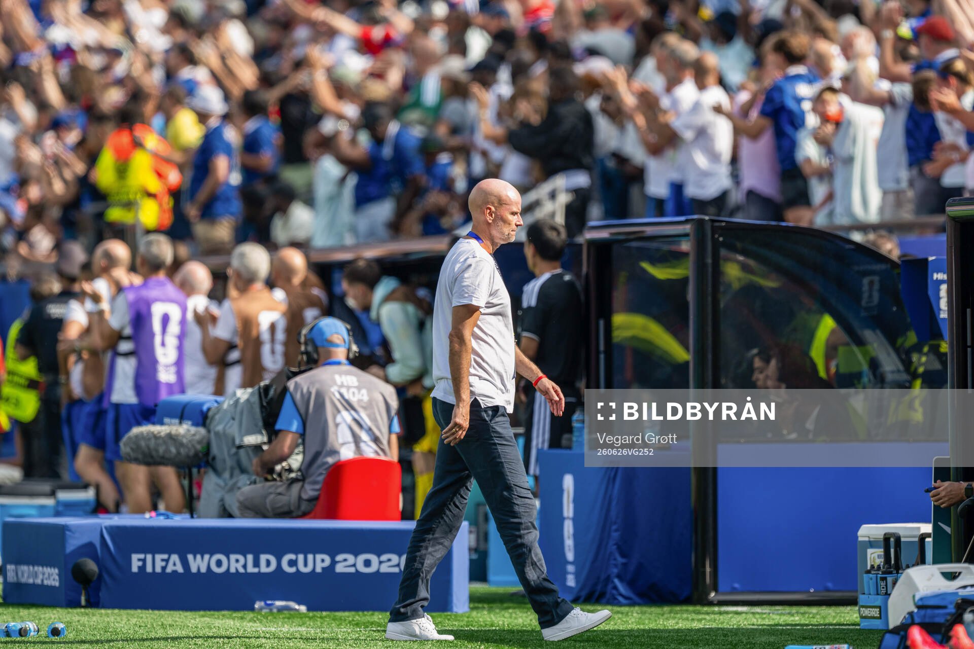 Head coach Ståle Solbakken of Norway