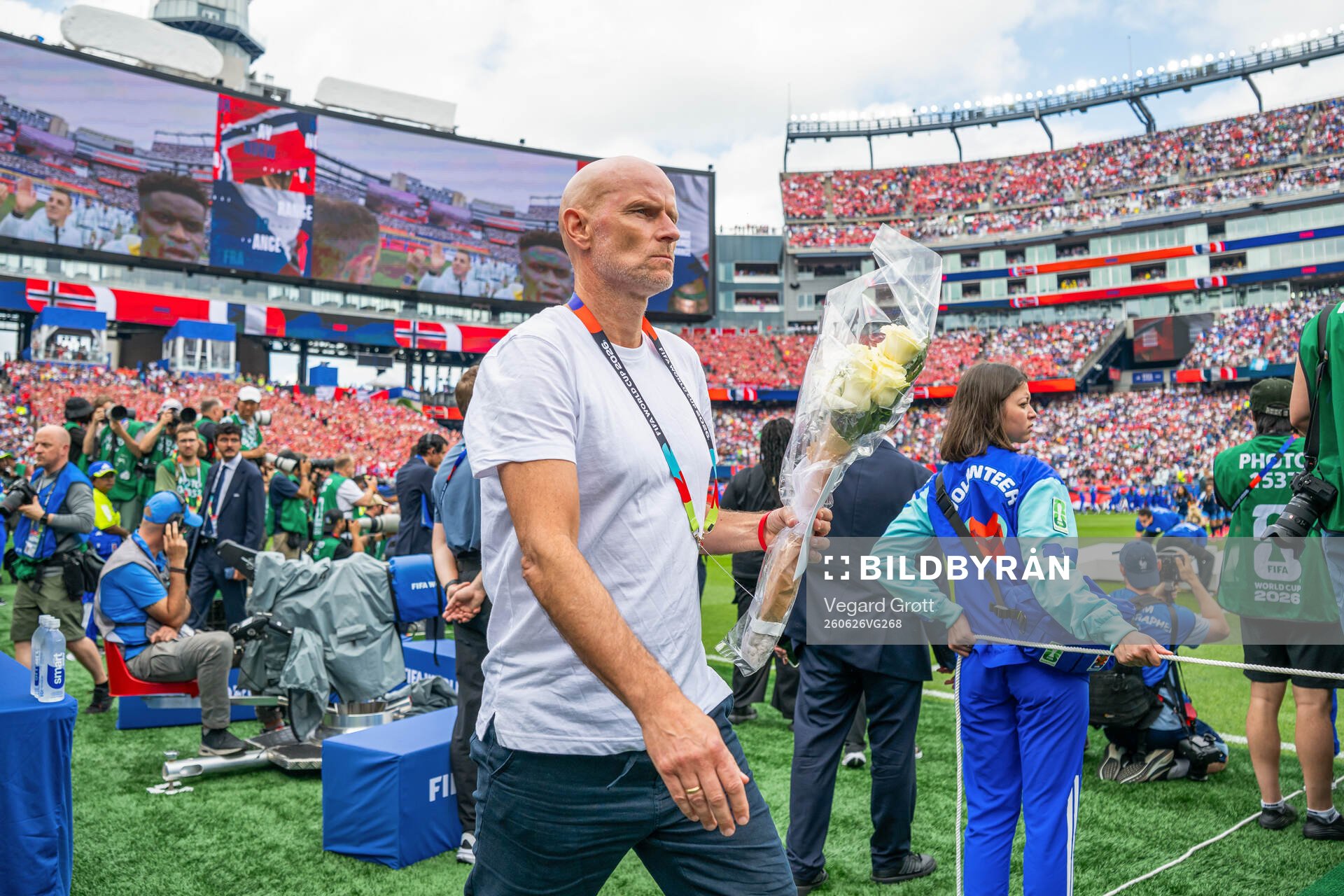 Head coach Ståle Solbakken of Norway