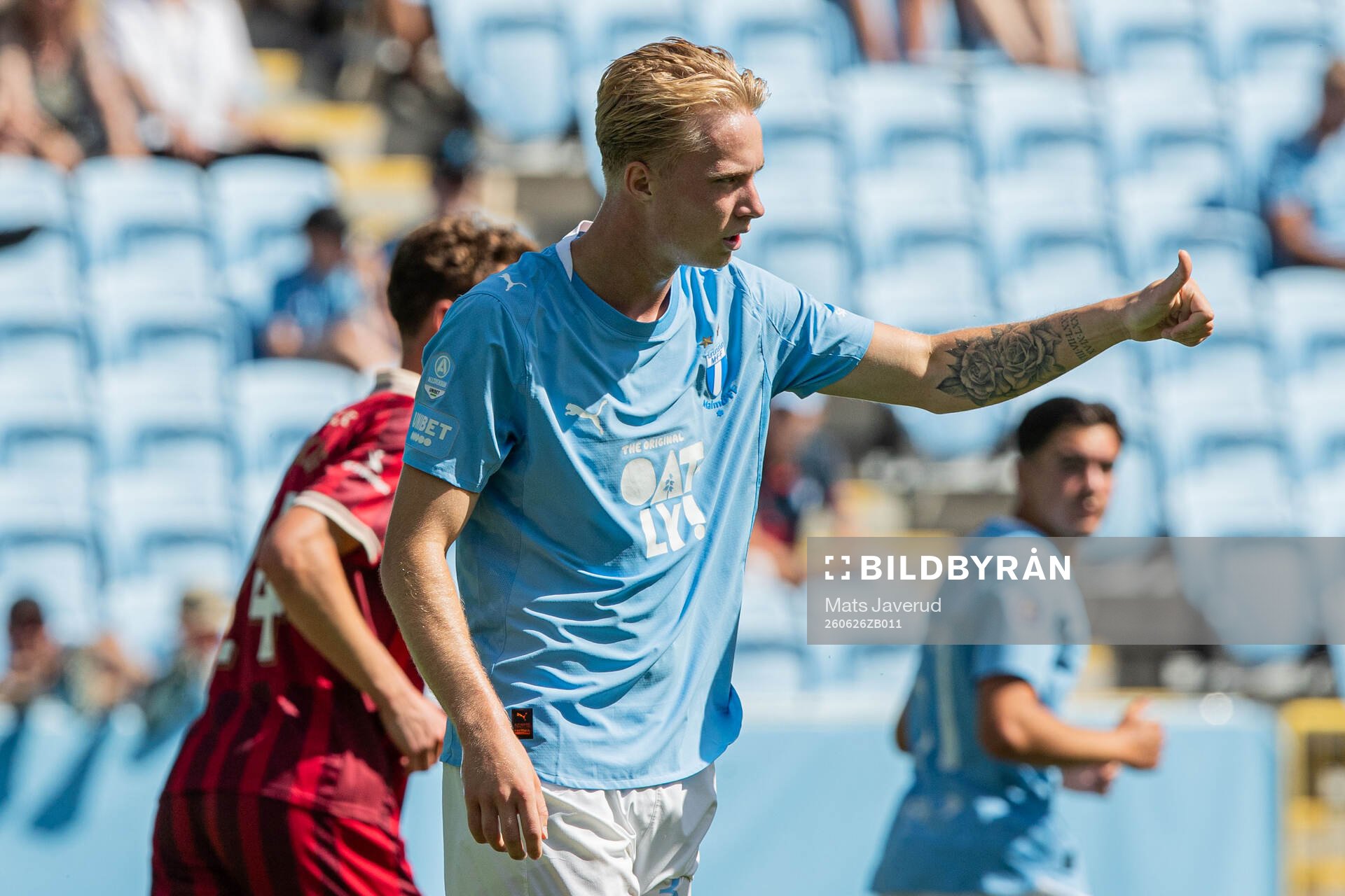 Malmö FFs Daniel Gudjohnsen