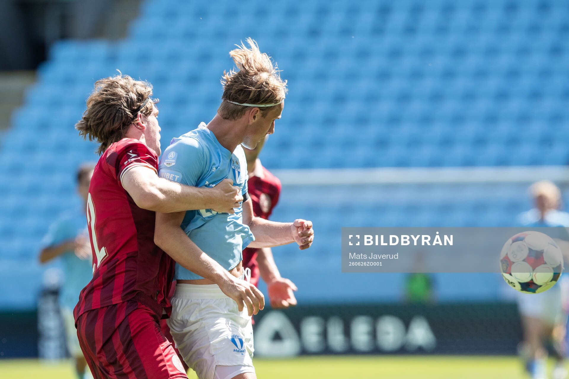 Midtjyllands Mads Bech Sørensen och Malmö FFs Erik Botheim