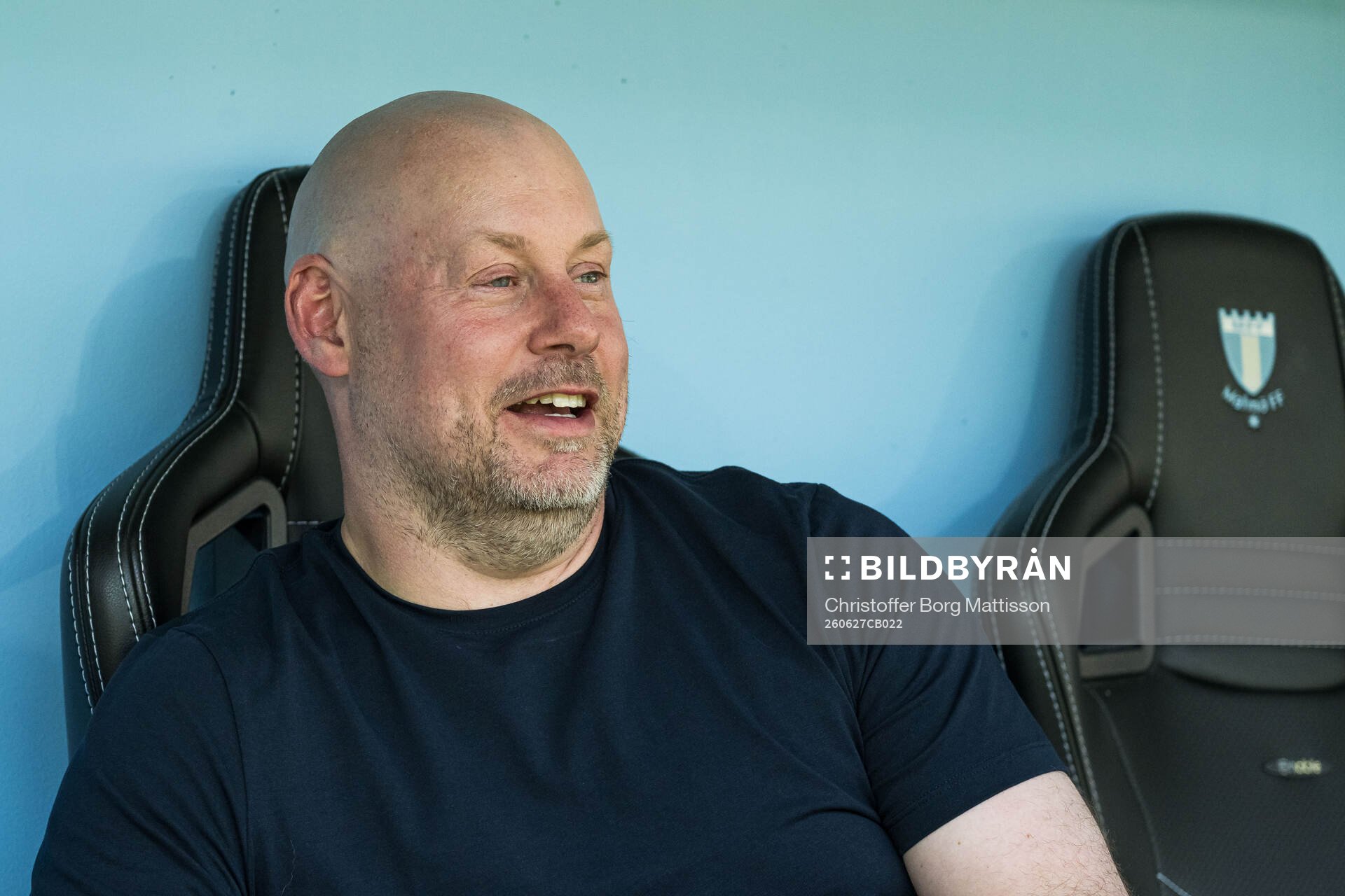 Malmö FFs tränare Jonas Valfridsson