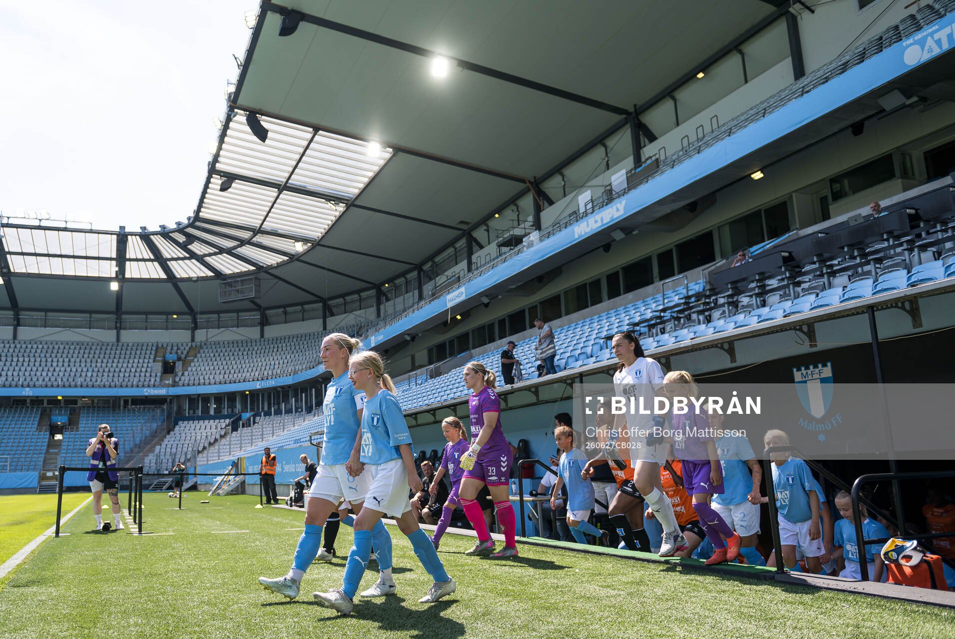Malmö FFs Mia Persson och målvakt Zecira Musovic