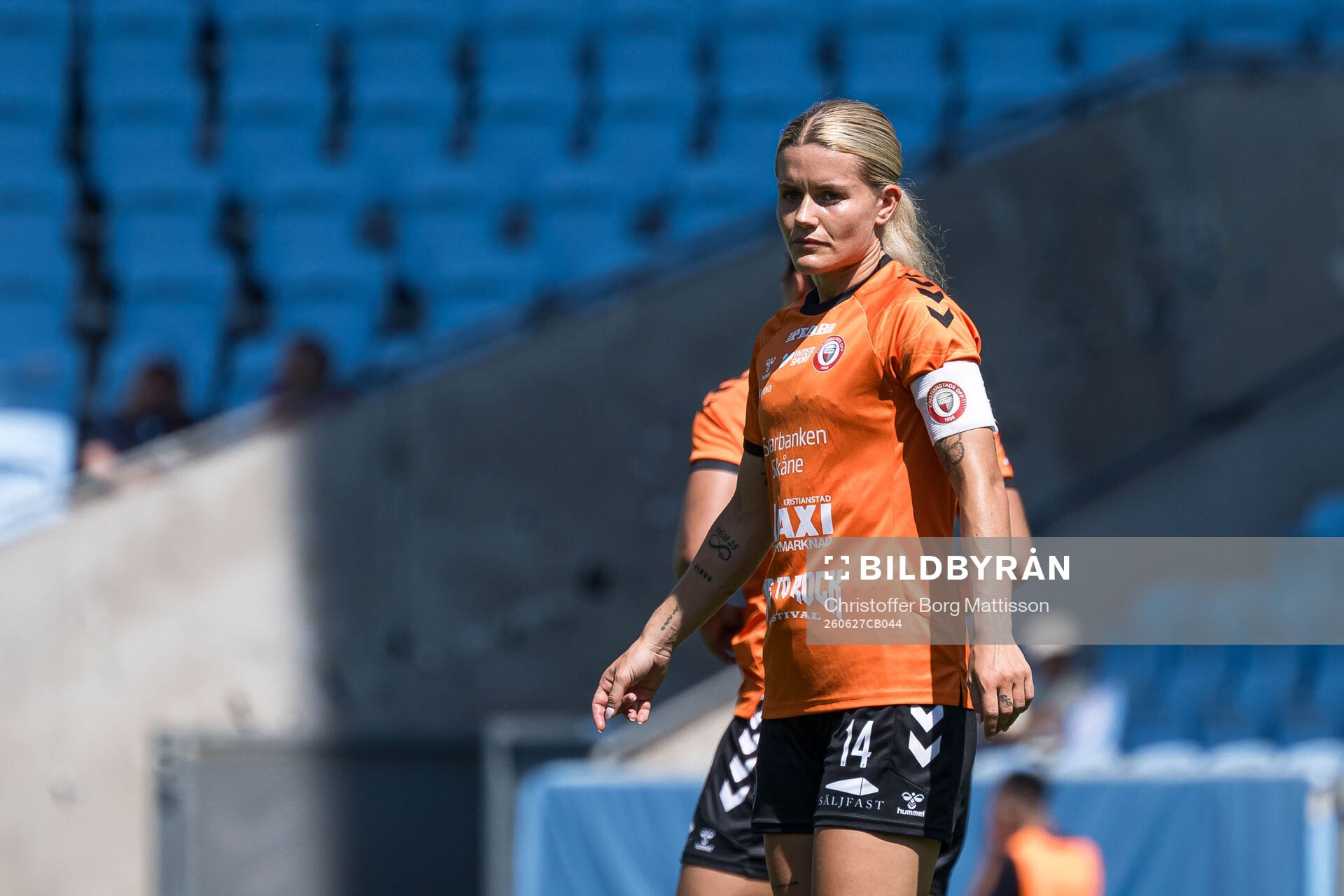 Kristianstads Tilda Persson deppar