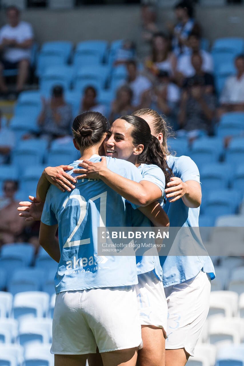 Malmö FFs Amy Joan Irene Sayer jublar