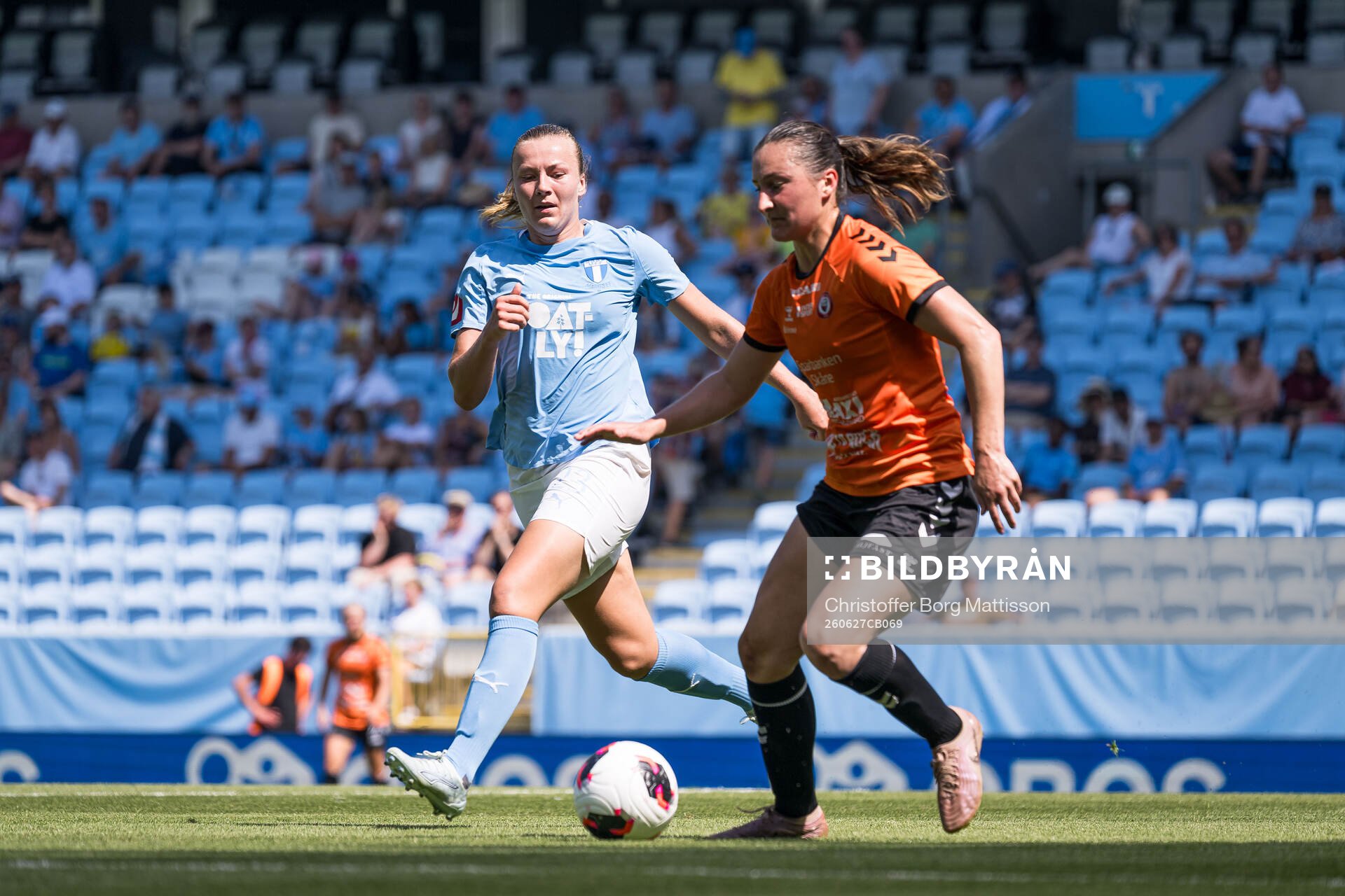 Malmö FFs Sara Kanutte Sørensen Fornes och Kristianstads