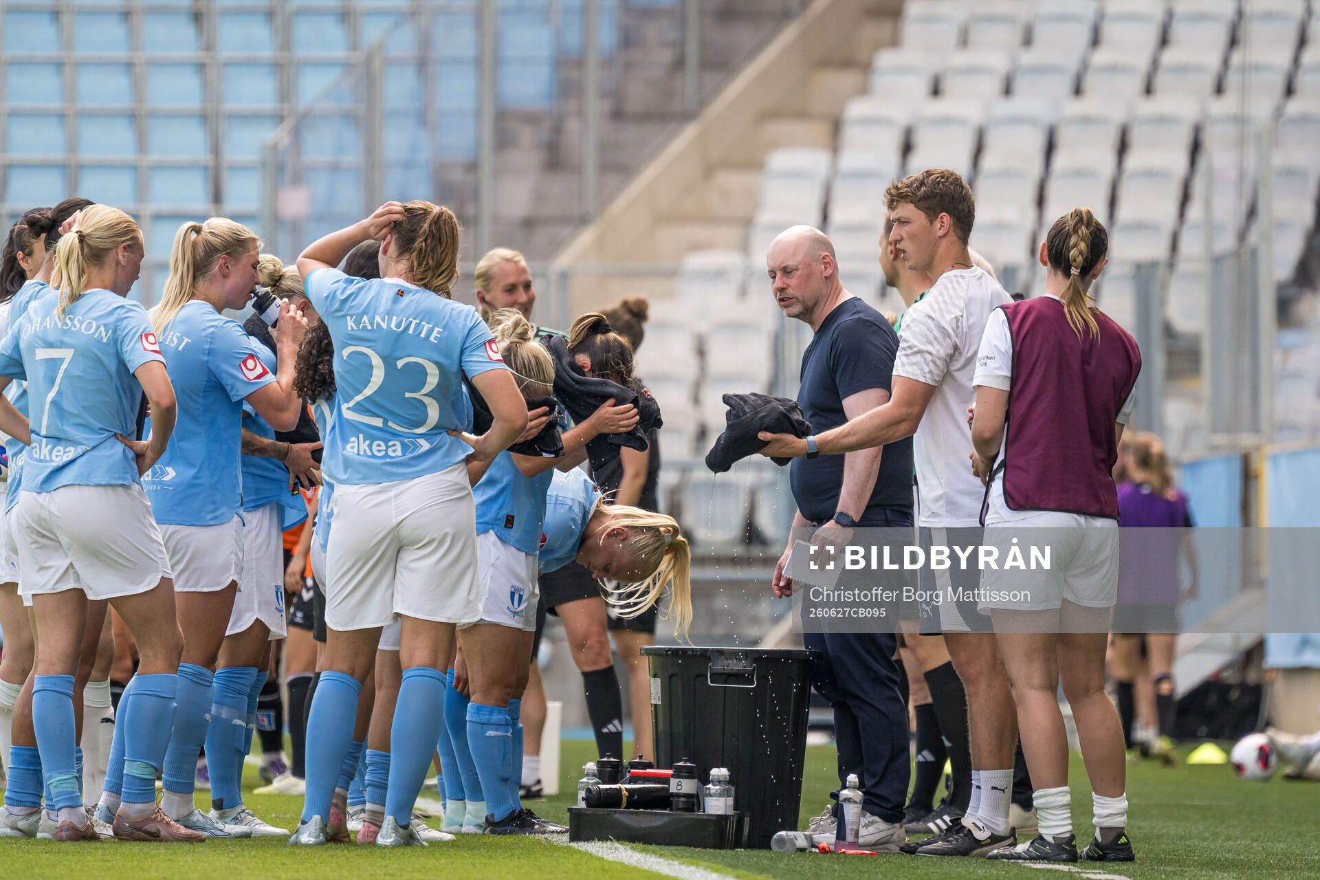 Malmö FFs tränare Jonas Valfridsson