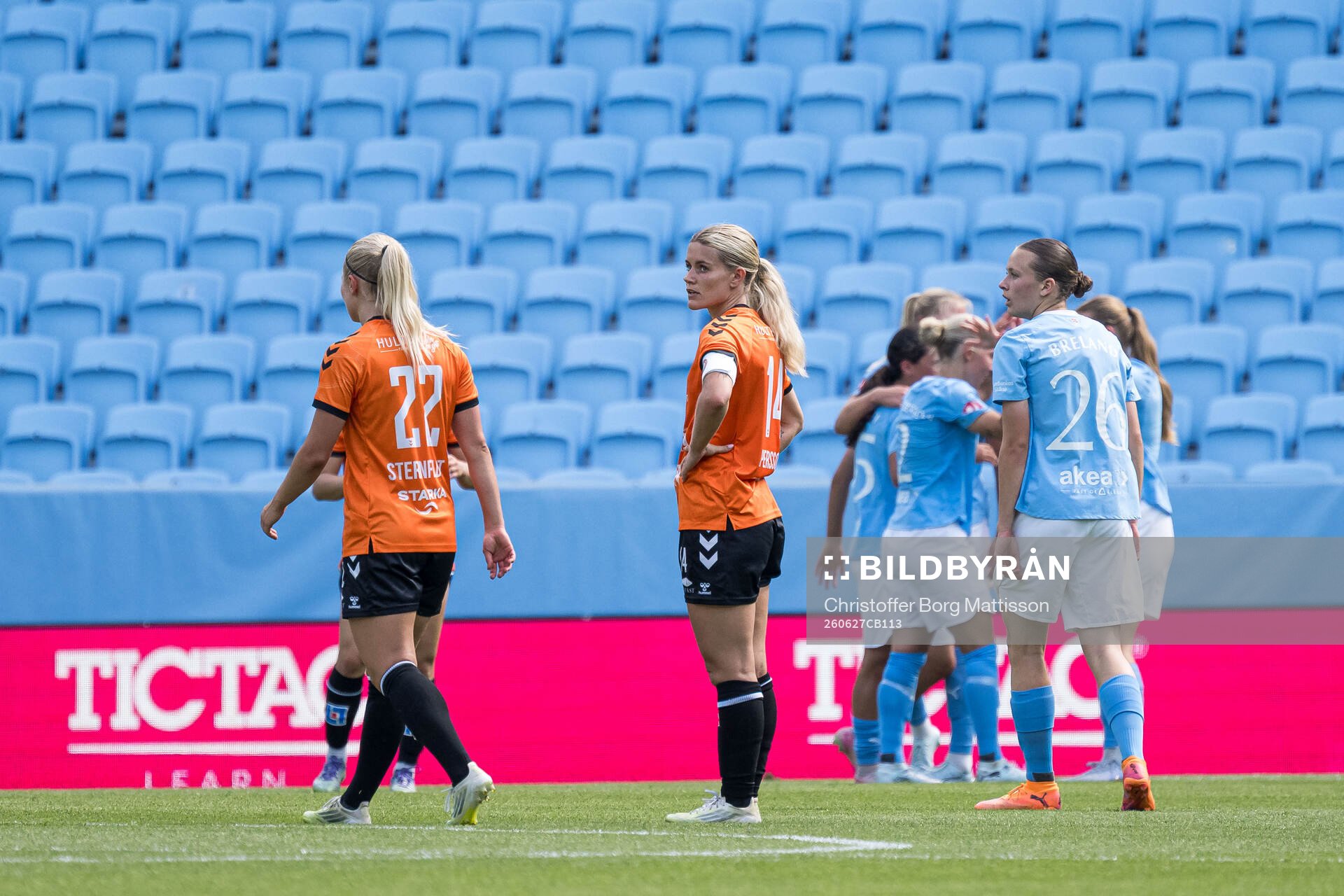 Kristianstads Tilda Persson deppar