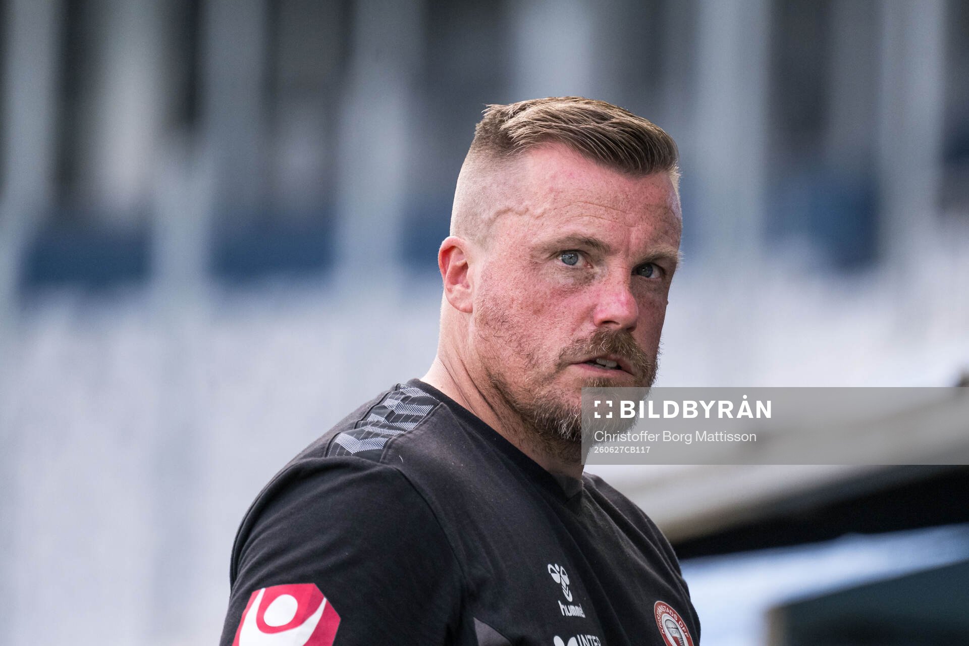 Kristianstads tränare NIk Chamberlain