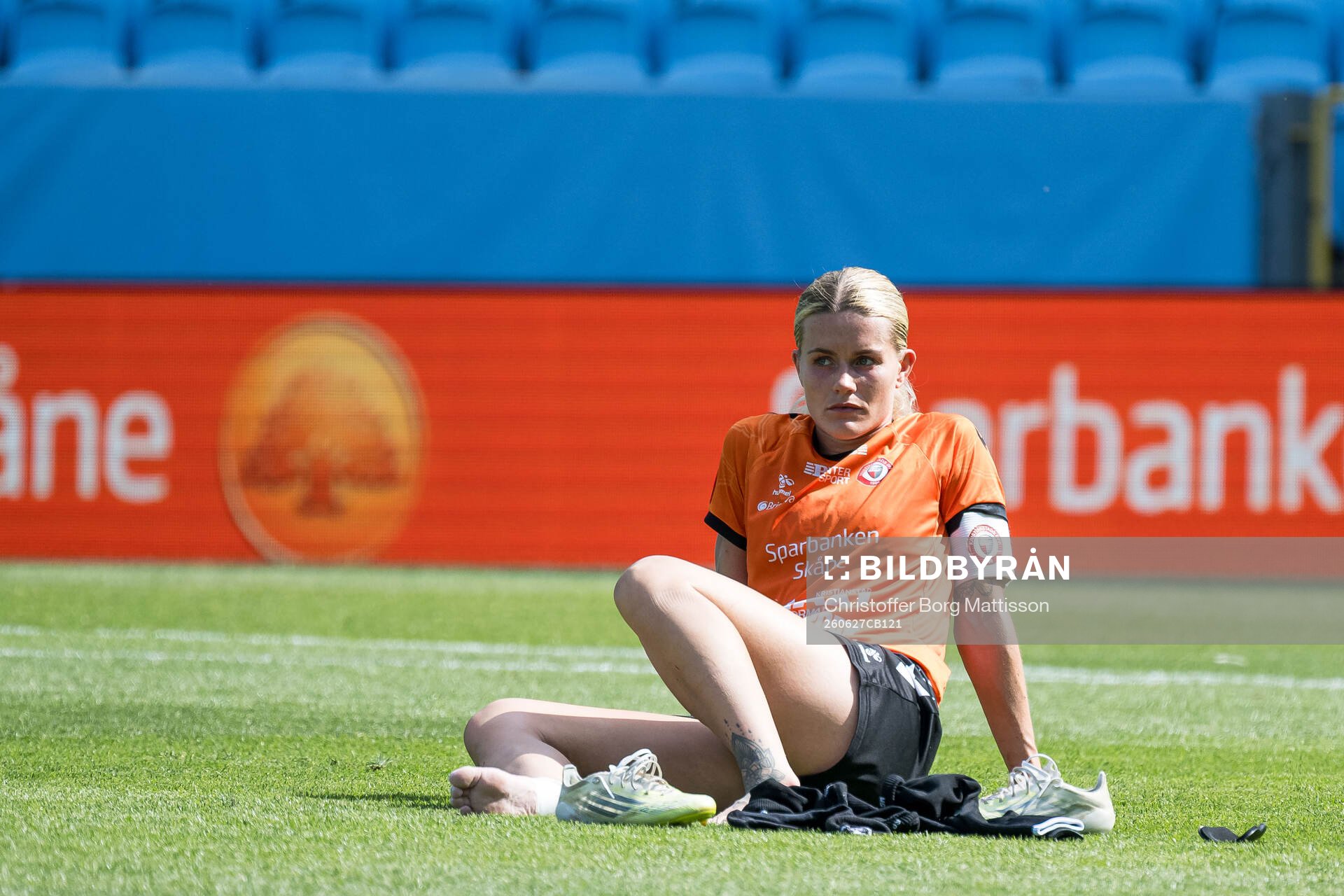 Kristianstads Tilda Persson deppar