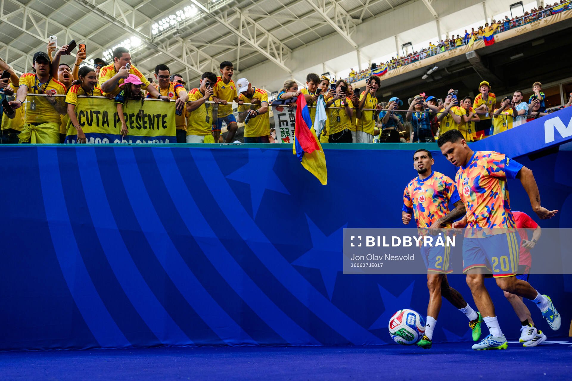 Daniel Munoz and Juan Quintero of Colombia