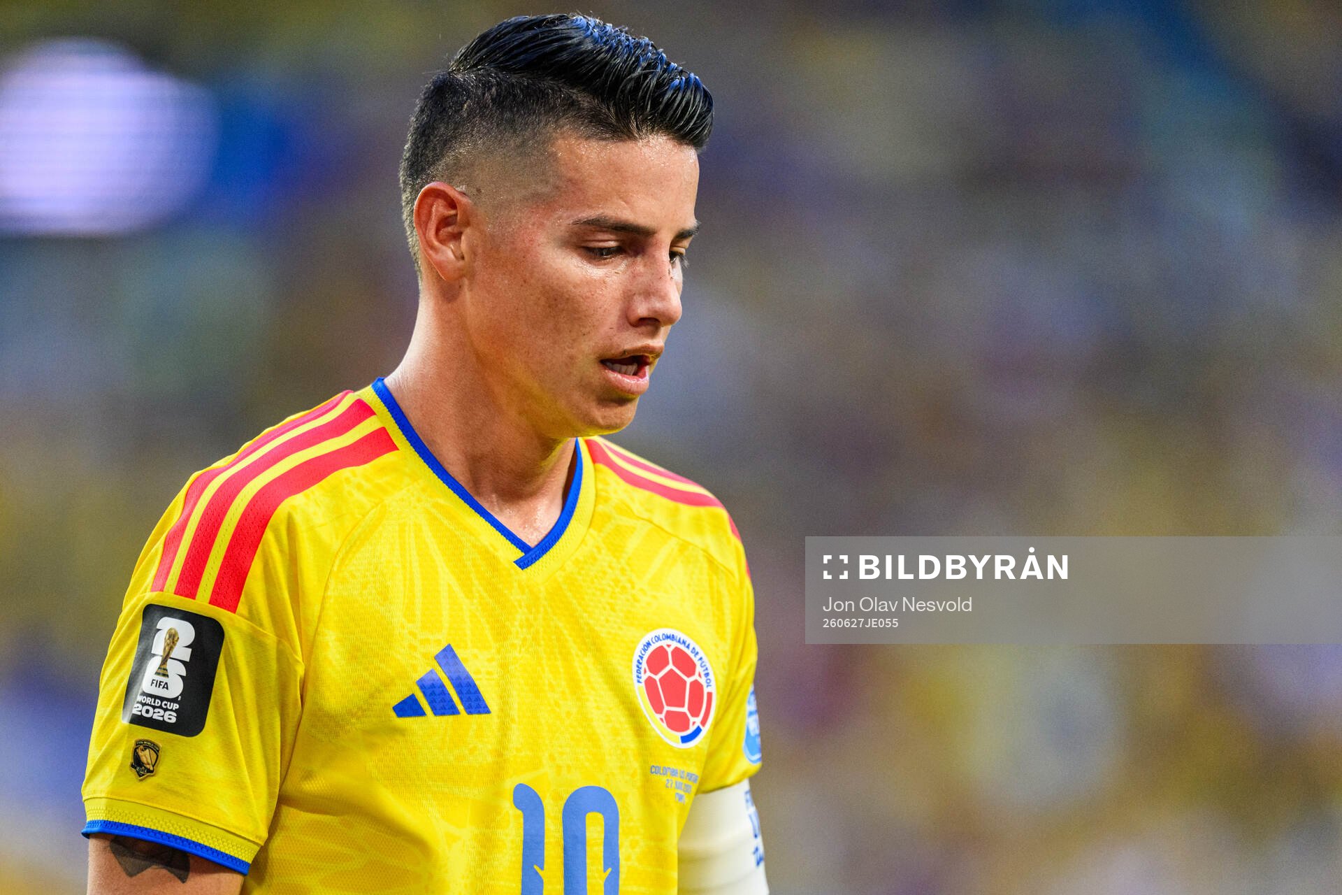 James Rodriguez of Colombia