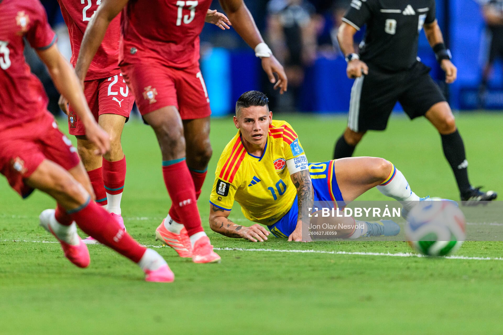 James Rodriguez of Colombia