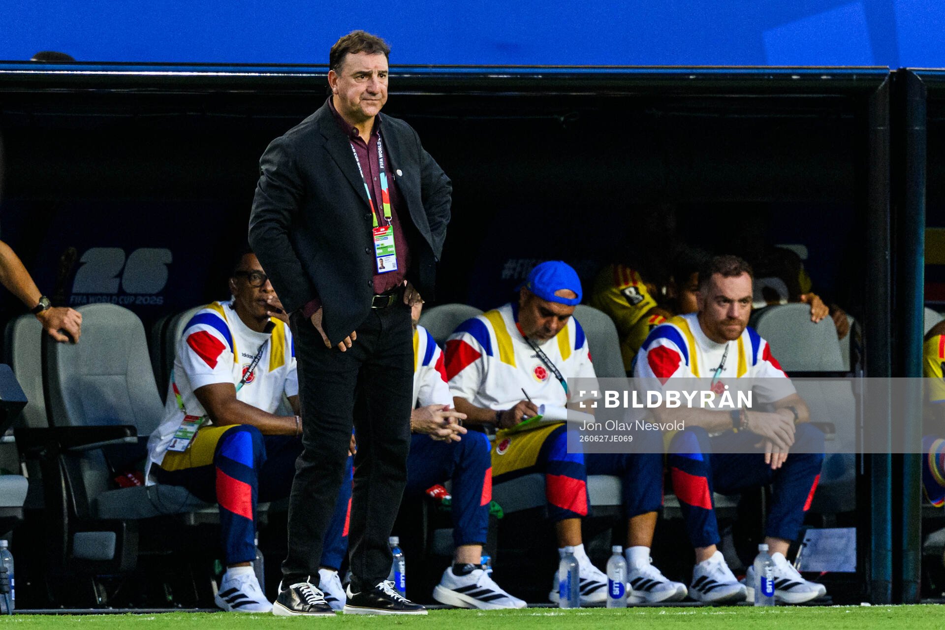 Head coach Nestor Gabriel Lorenzo of Colombia
