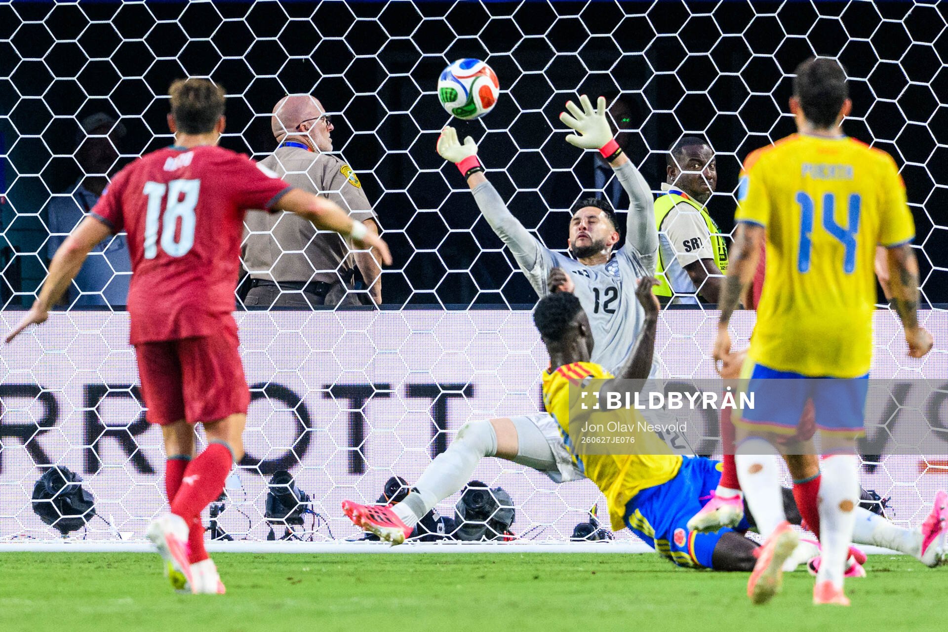 Goalkeeper Camilo Vargas of Colombia
