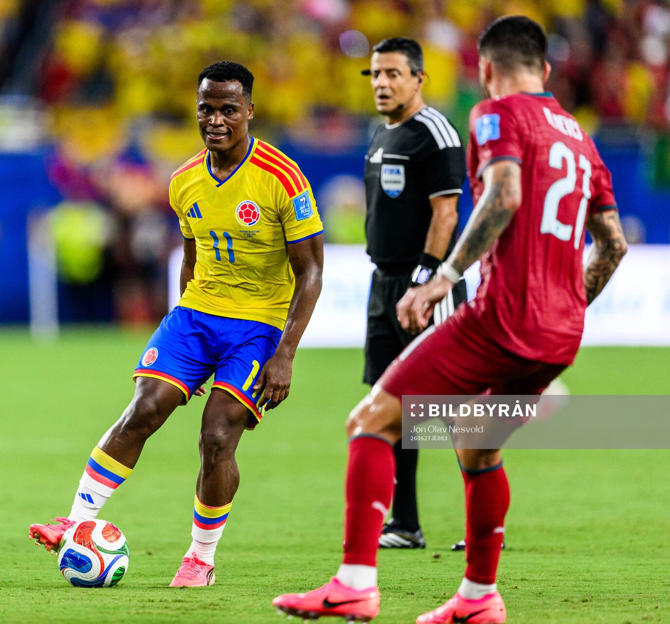 Jhon Arias of Colombia