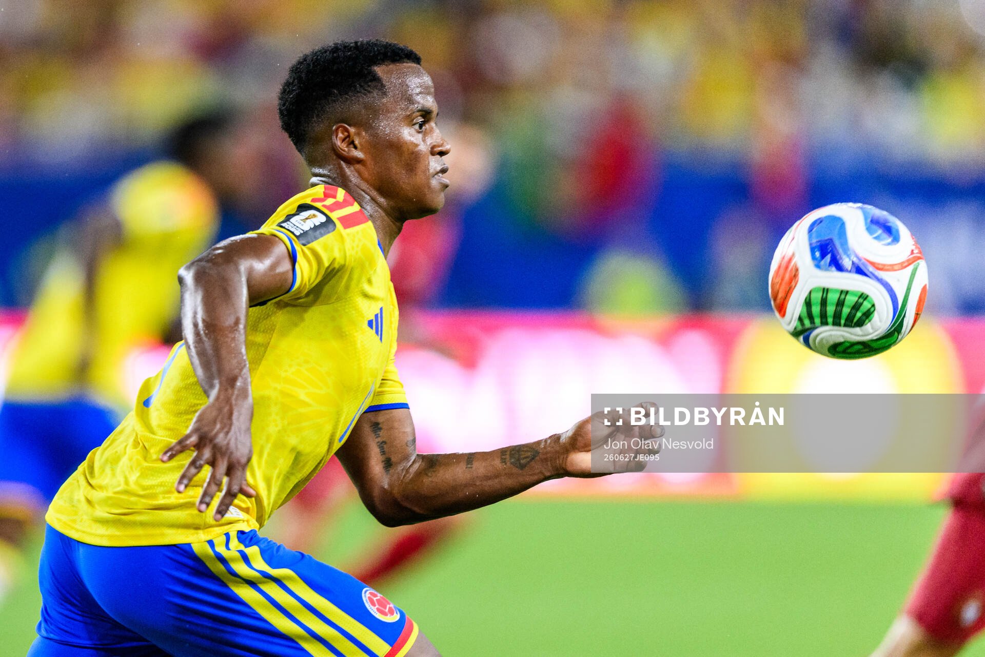 Jhon Arias of Colombia