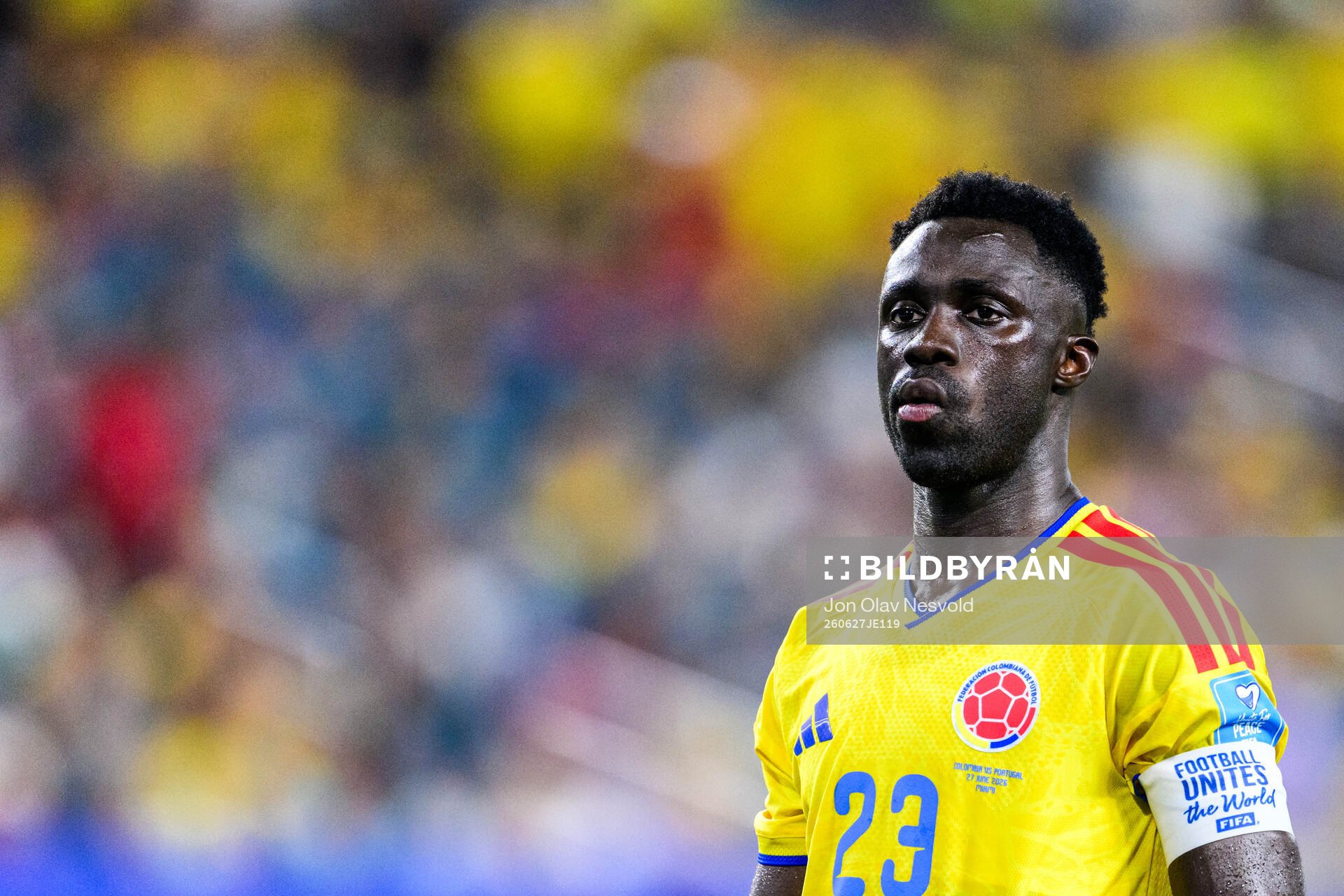 Davinson Sanchez of Colombia
