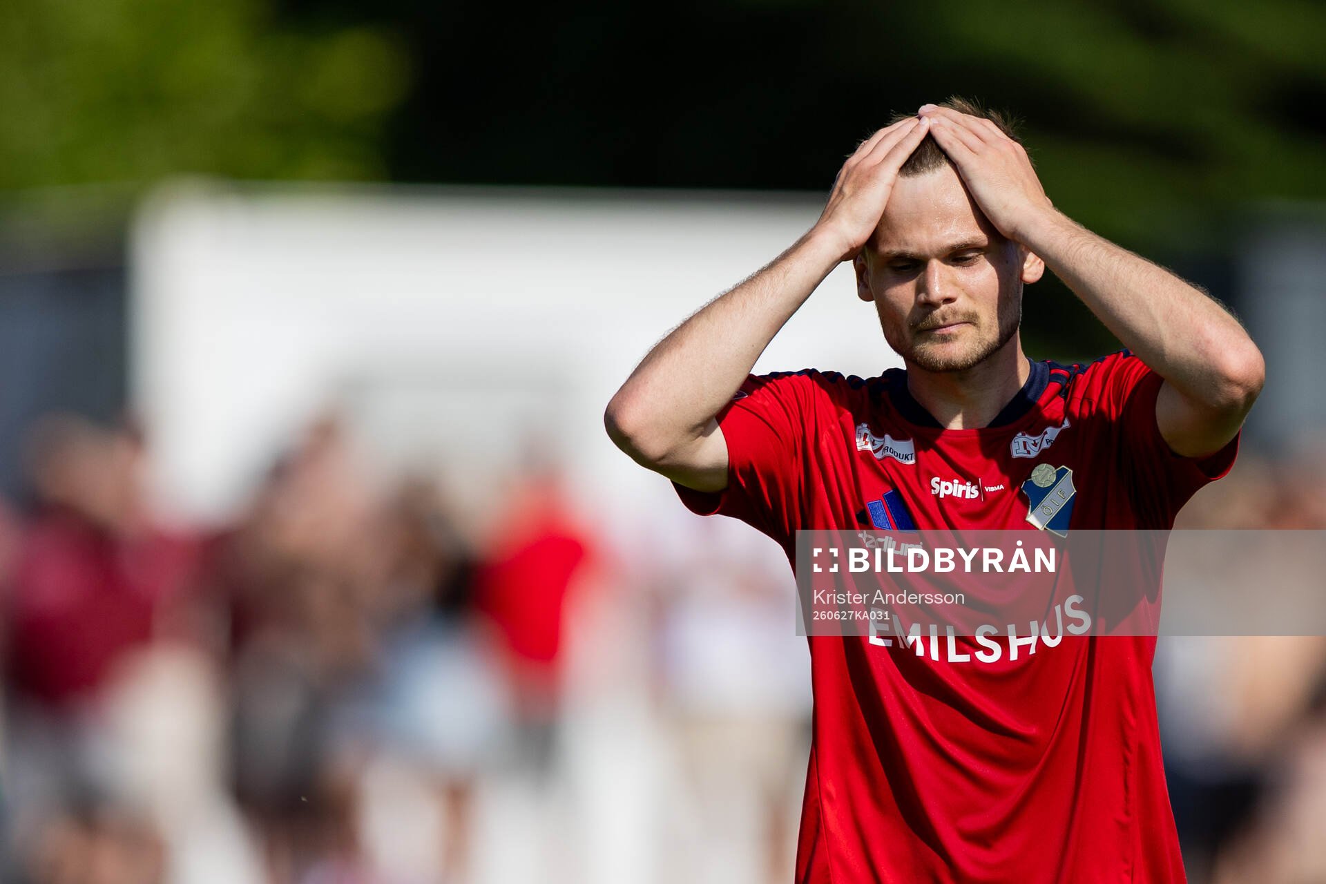 Östers Oscar Uddenäs deppar