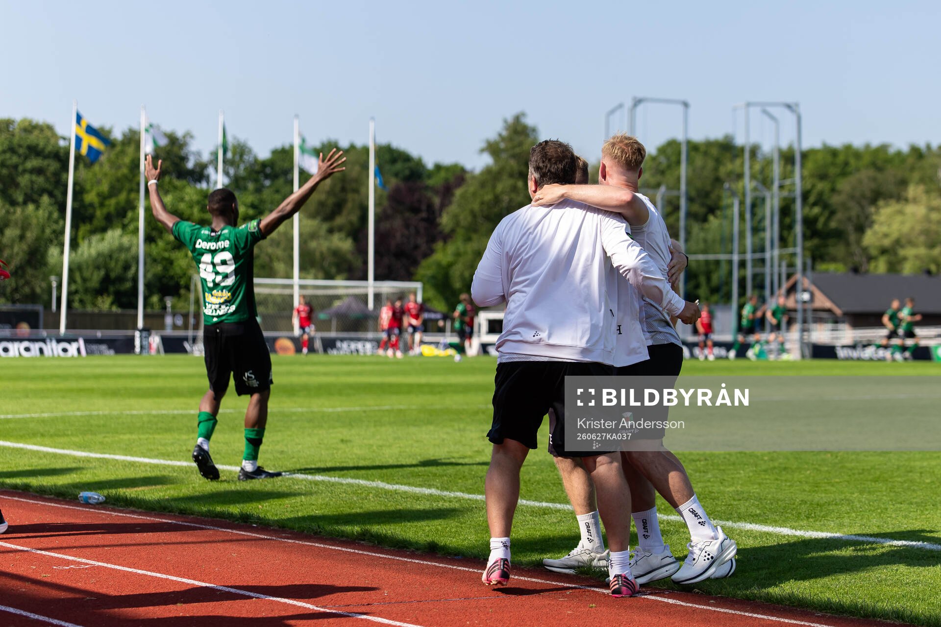 Varbergs bänk jublar