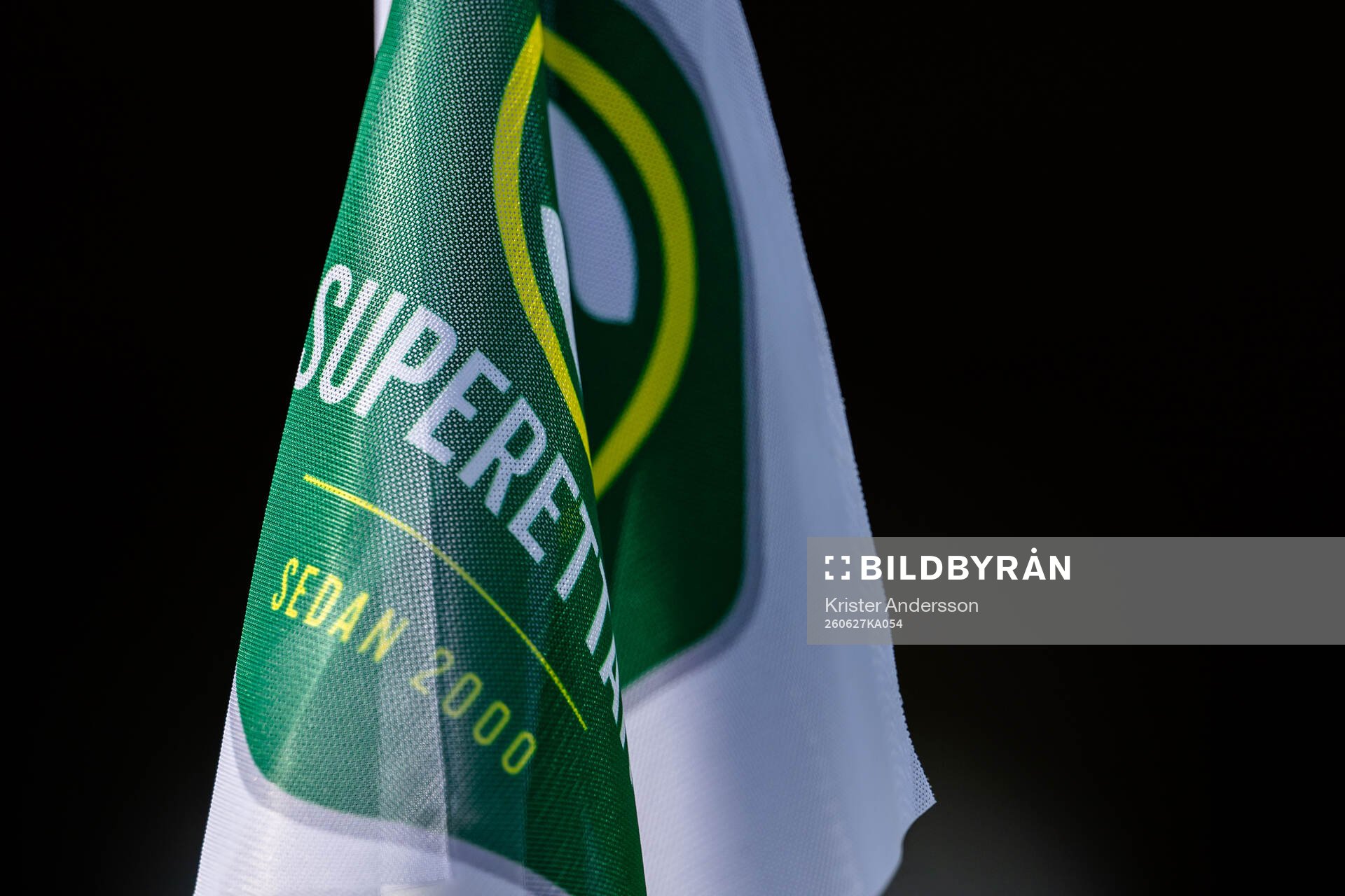 Hörnflagga med superettan