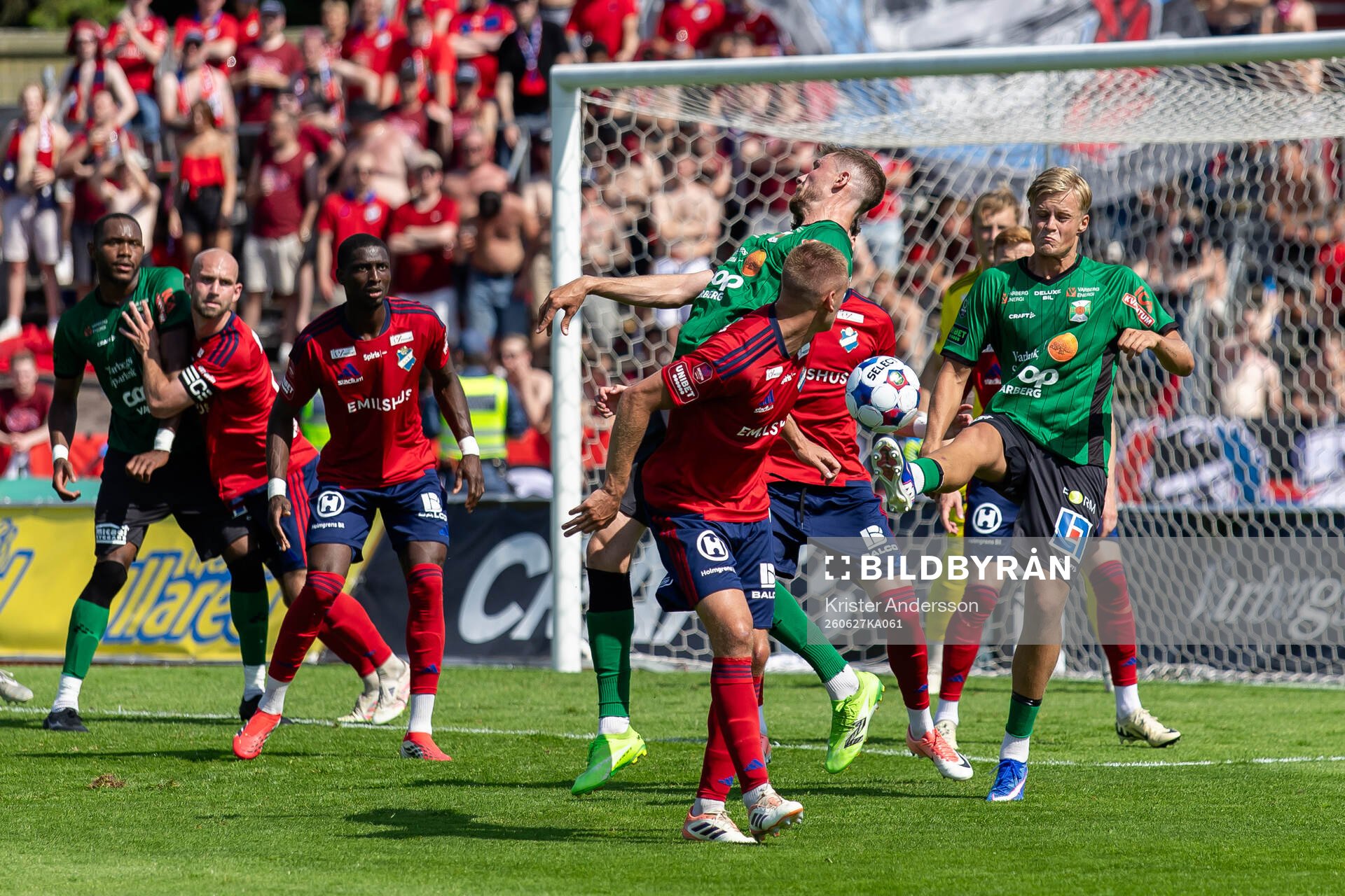 Kamp vid hörna