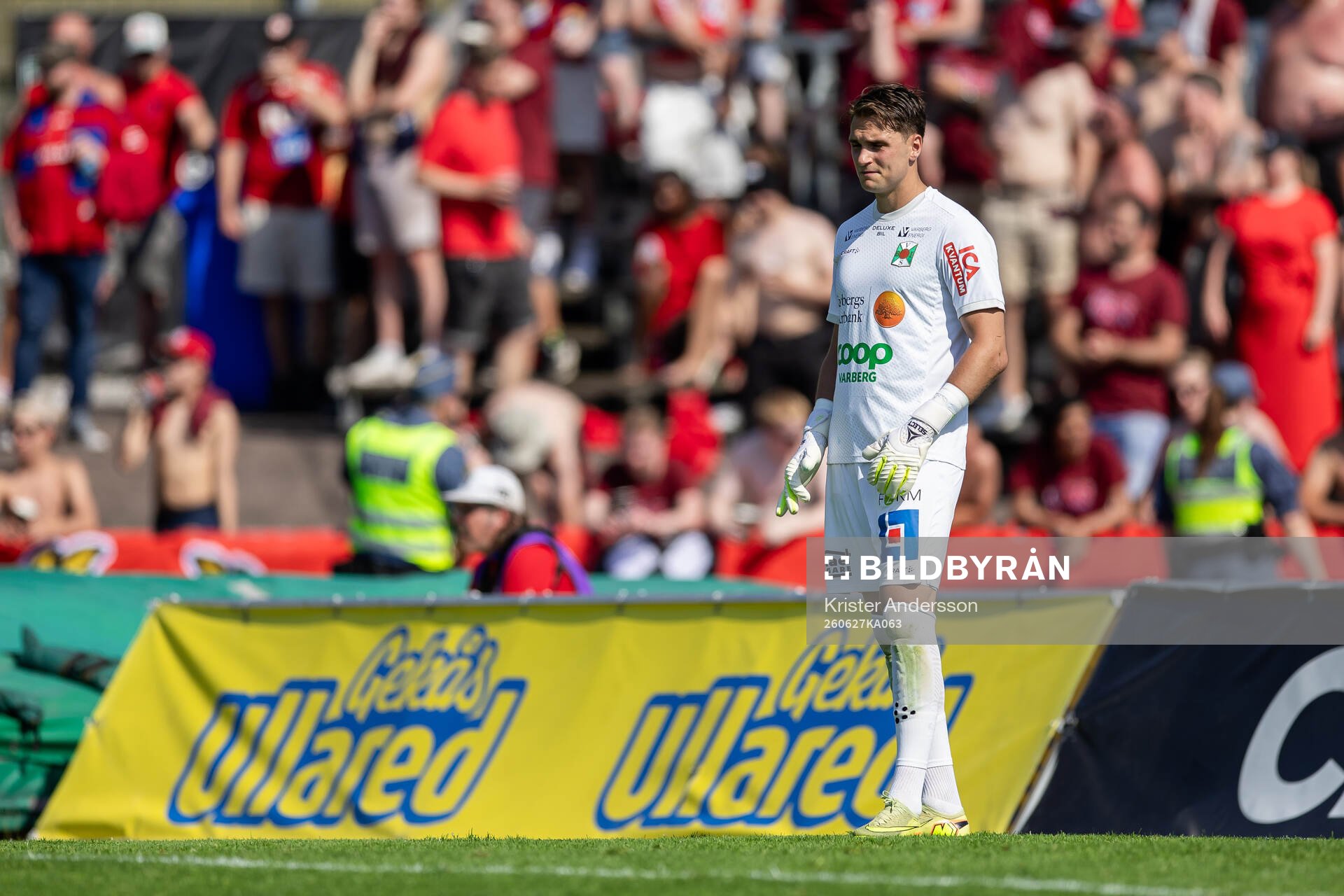 Varbergs målvakt Oscar Ekman