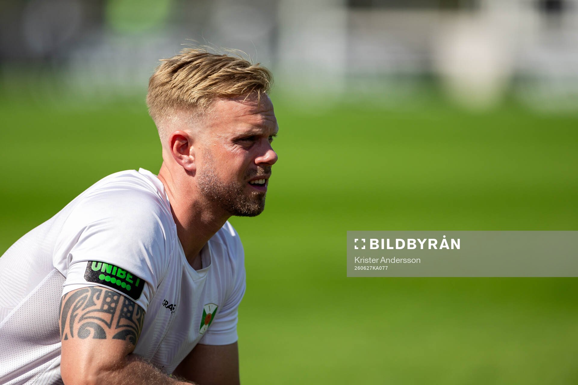 Varbergs tränare Victor Salwén