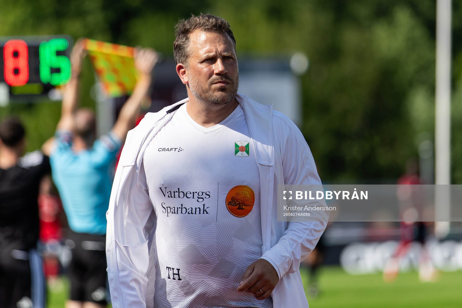 Varbergs assisterande tränare Tobias Hysén