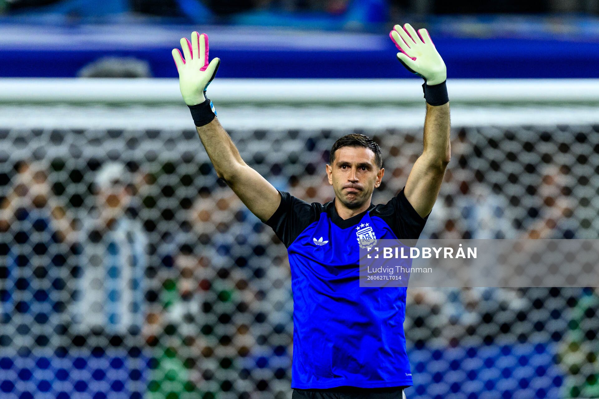 Goalkeeper Emiliano Martinez of Argentina