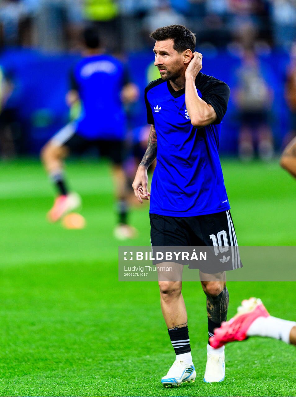 Lionel Messi of Argentina