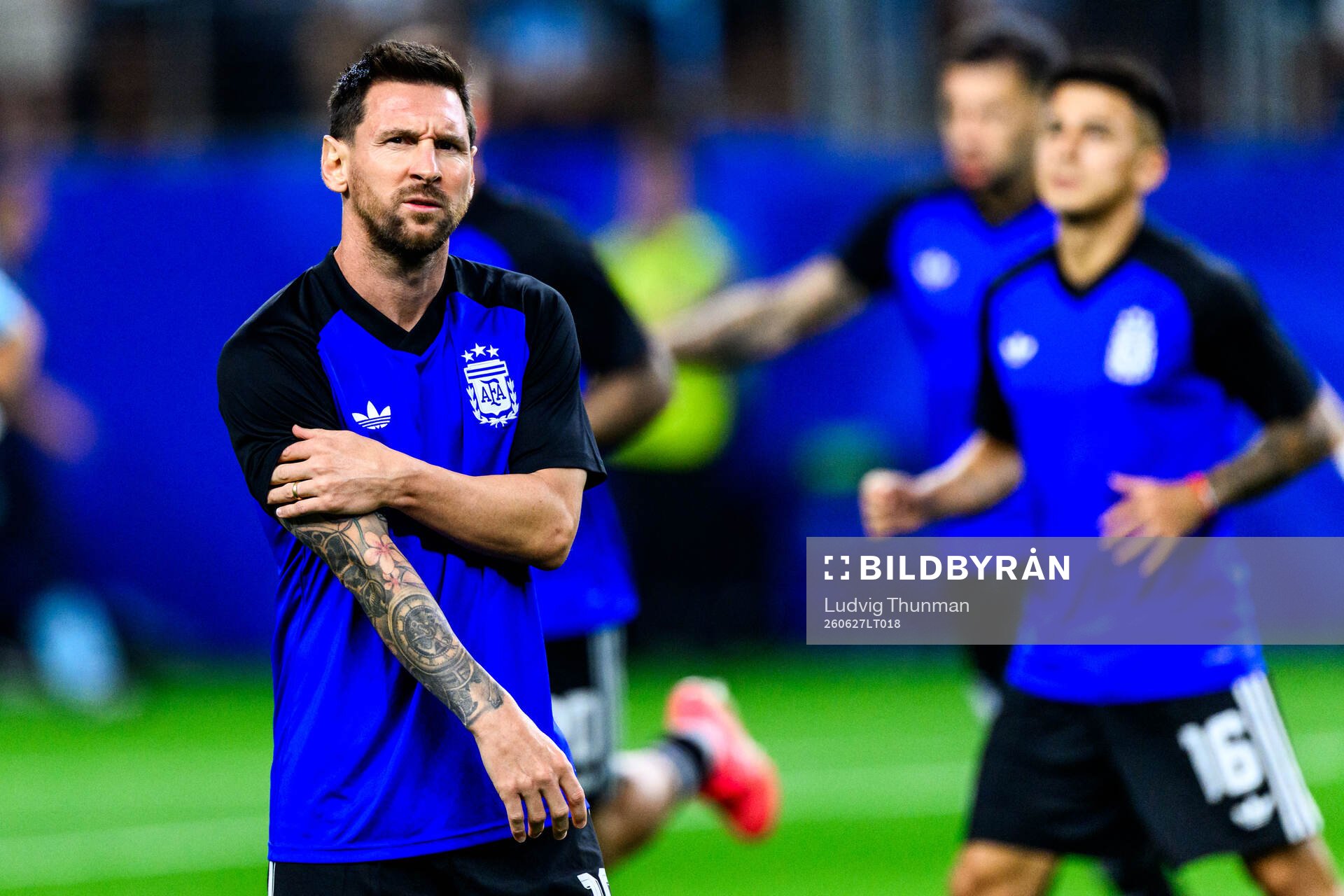 Lionel Messi of Argentina
