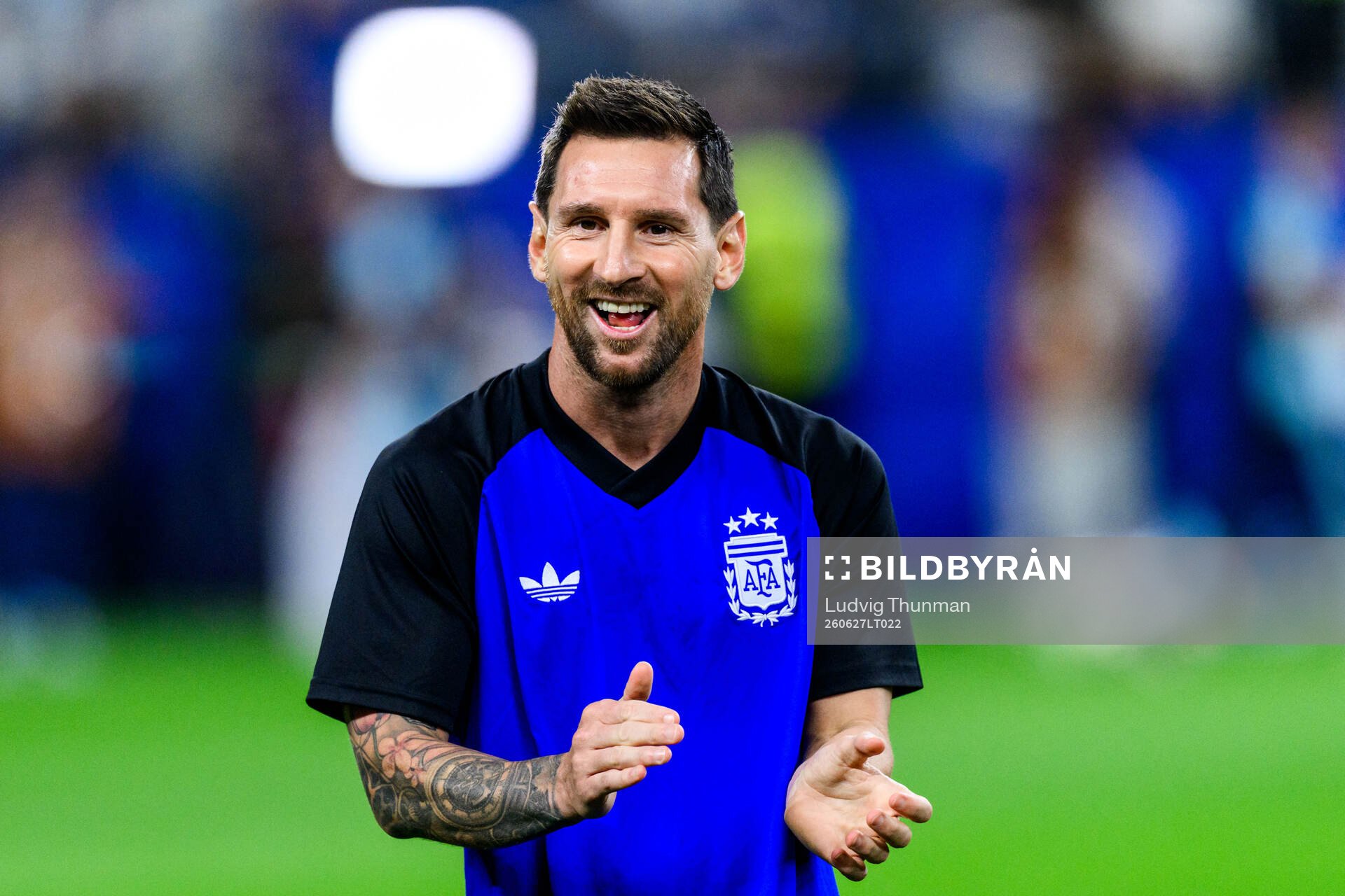 Lionel Messi of Argentina
