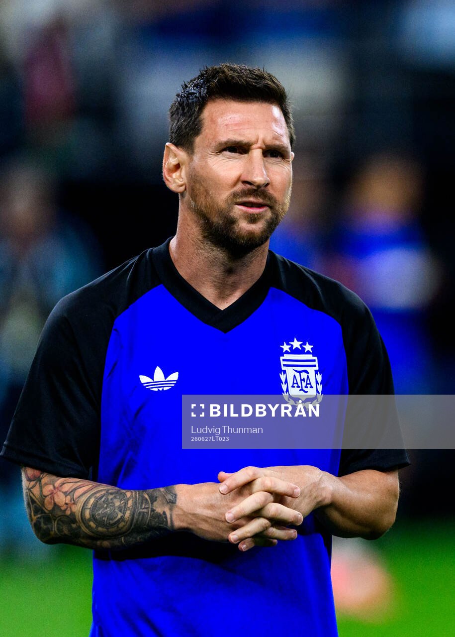 Lionel Messi of Argentina