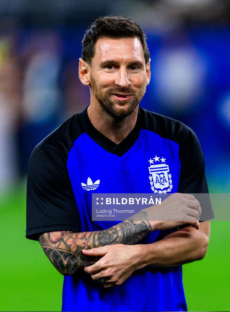 Lionel Messi of Argentina