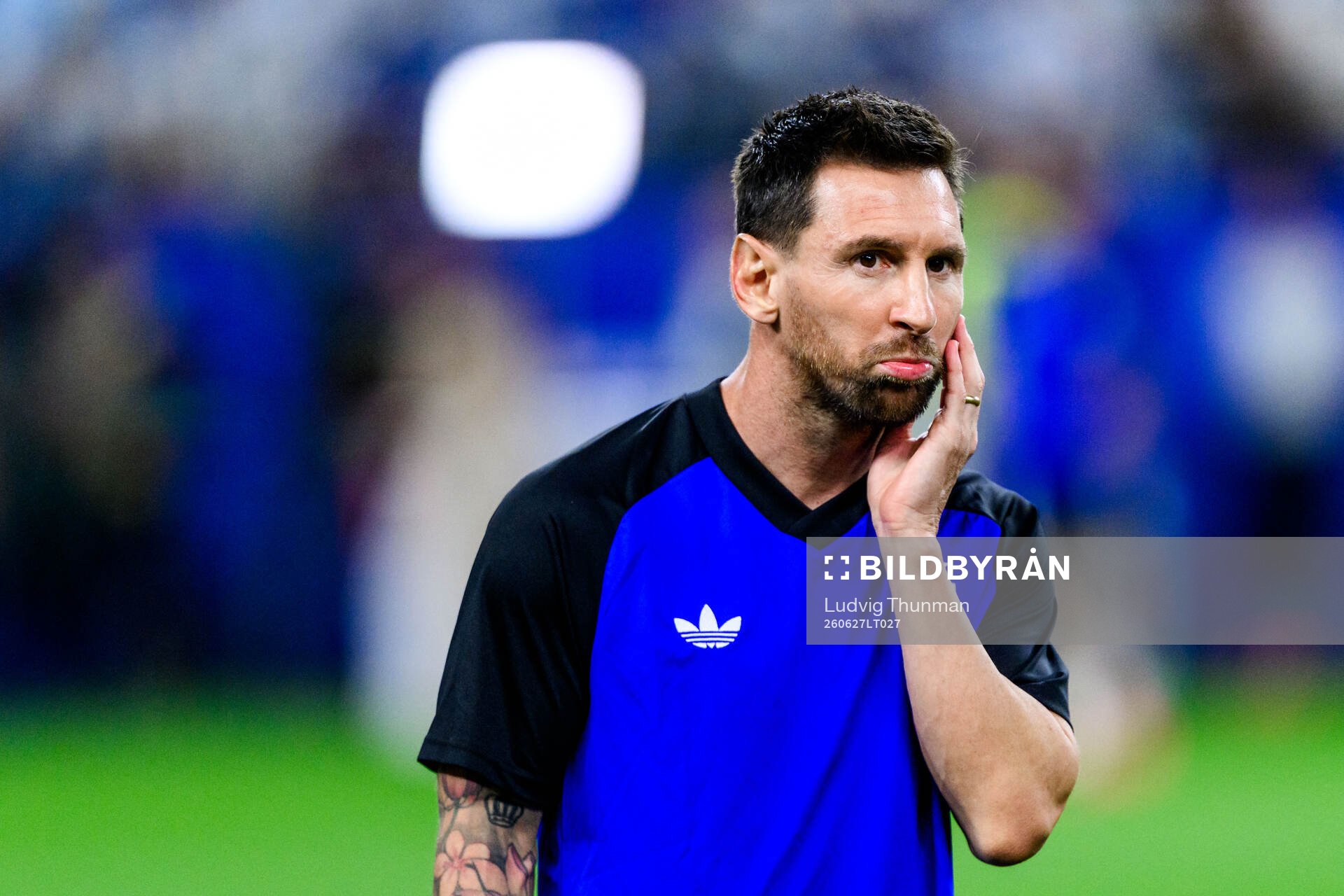 Lionel Messi of Argentina