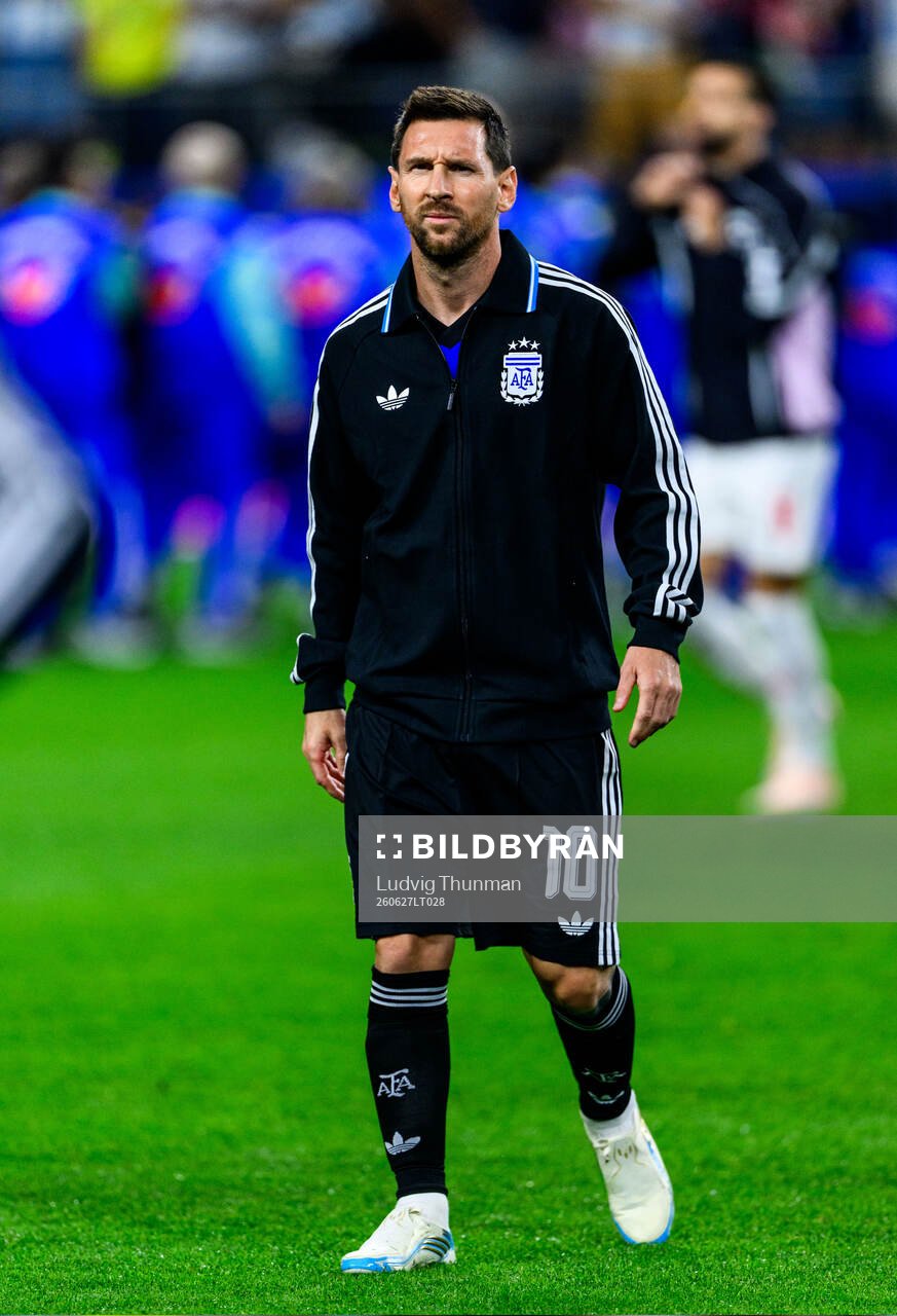 Lionel Messi of Argentina