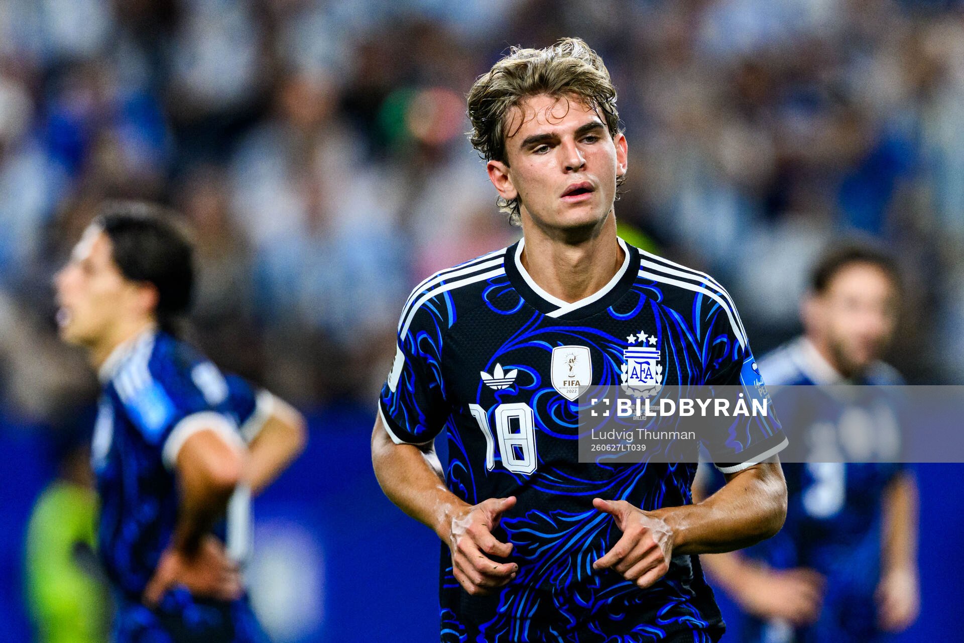 Nico Paz of Argentina