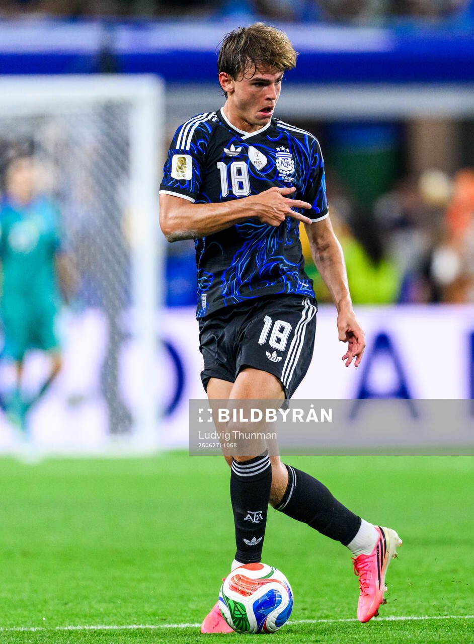 Nico Paz of Argentina