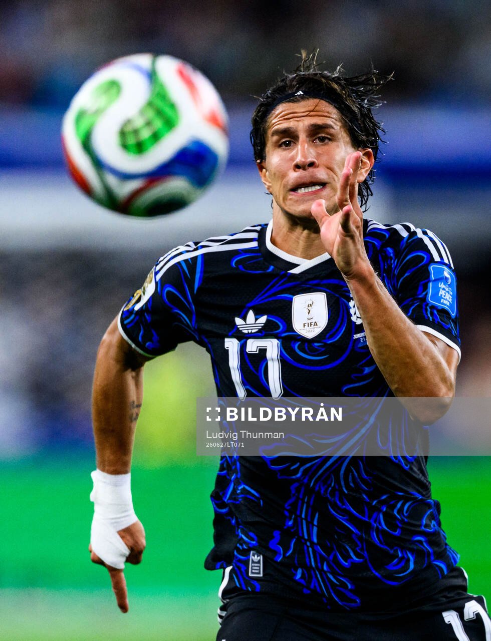 Giuliano Simeone of Argentina