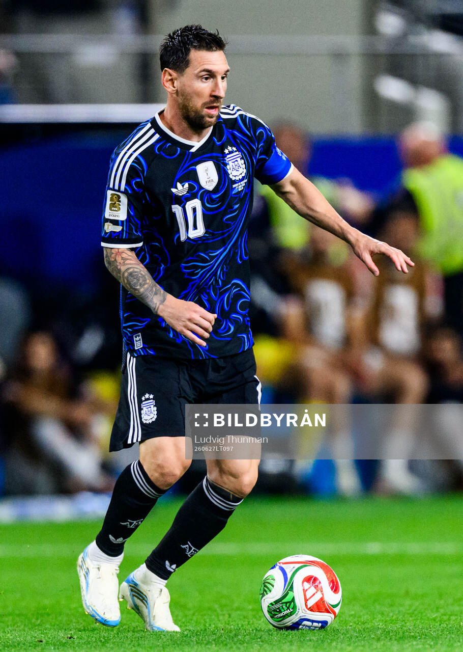 Lionel Messi of Argentina