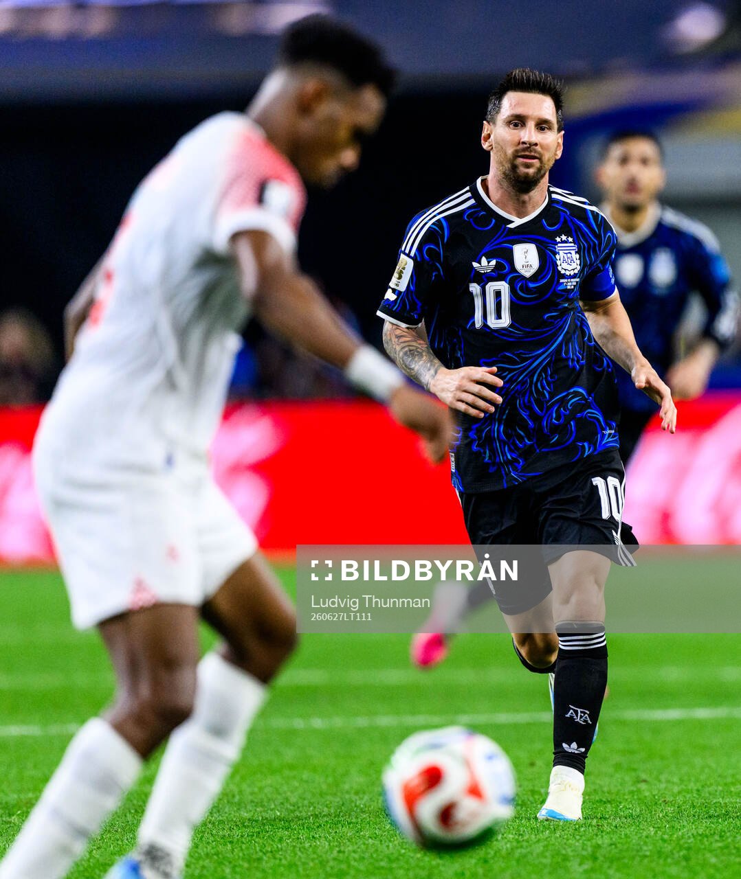Lionel Messi of Argentina