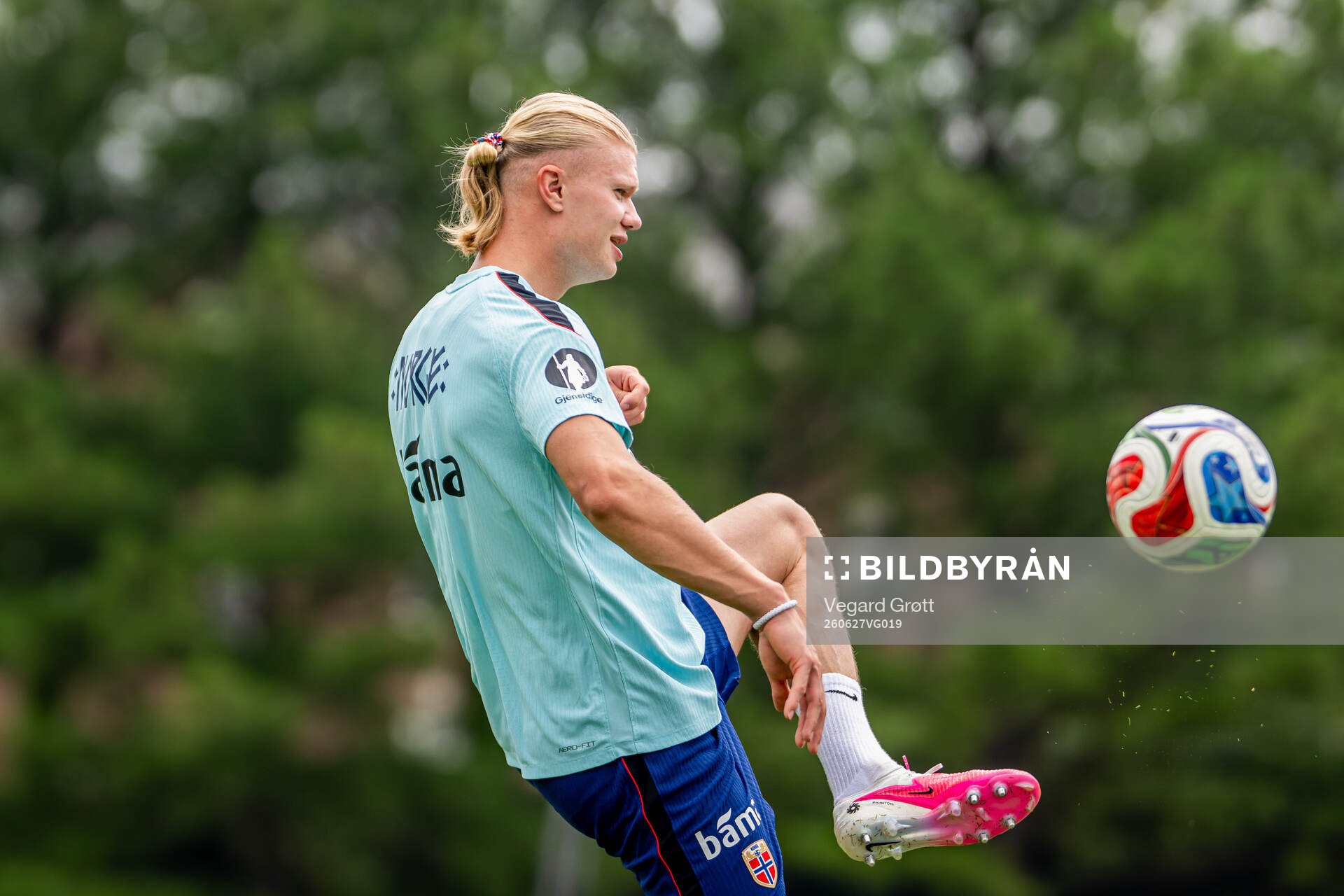 Erling Braut Haaland of the Norwegian national football
