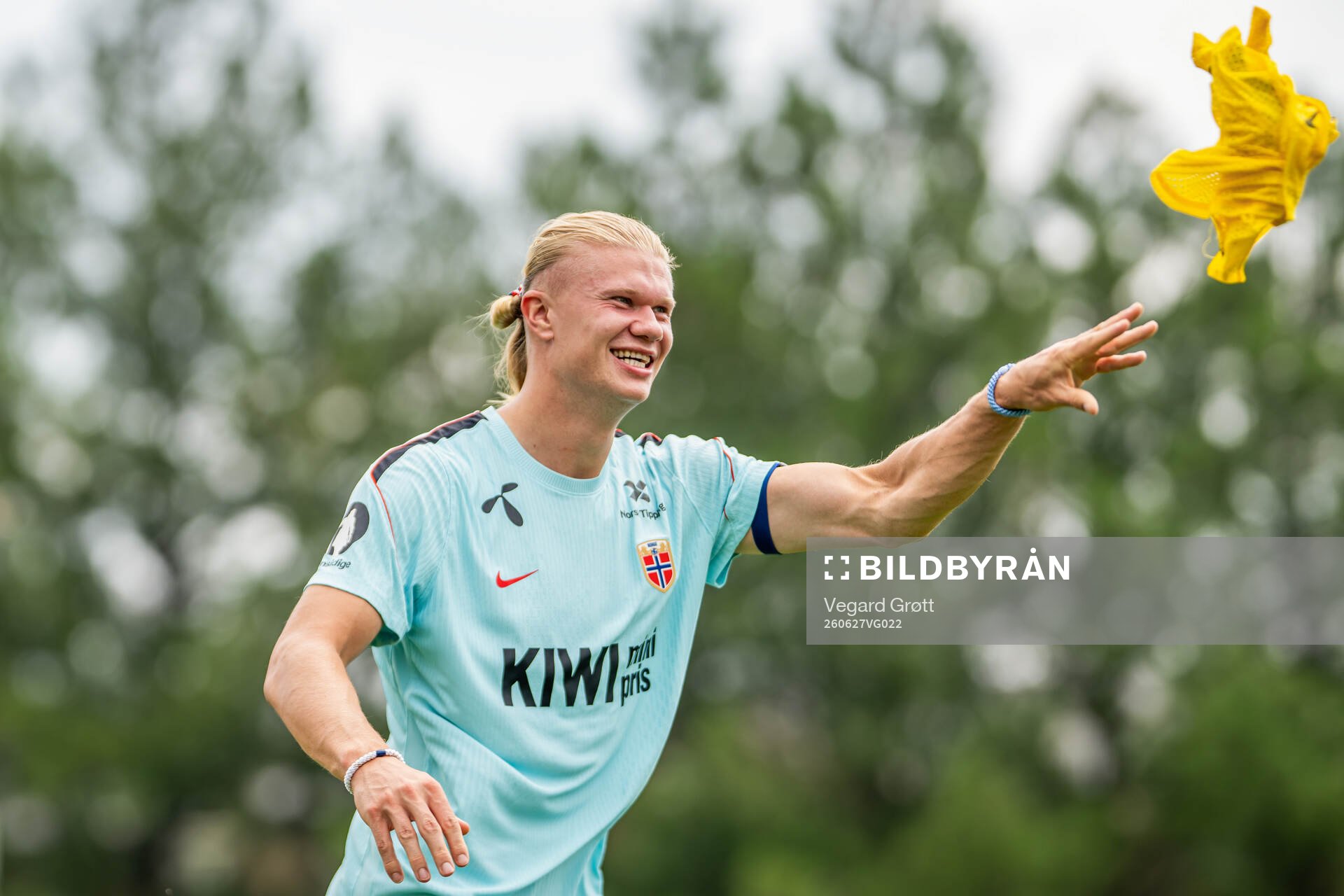 Erling Braut Haaland of the Norwegian national football