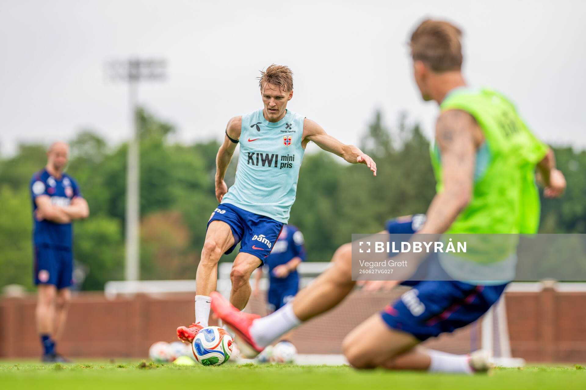 Martin Ødegaard of the Norwegian national football team at