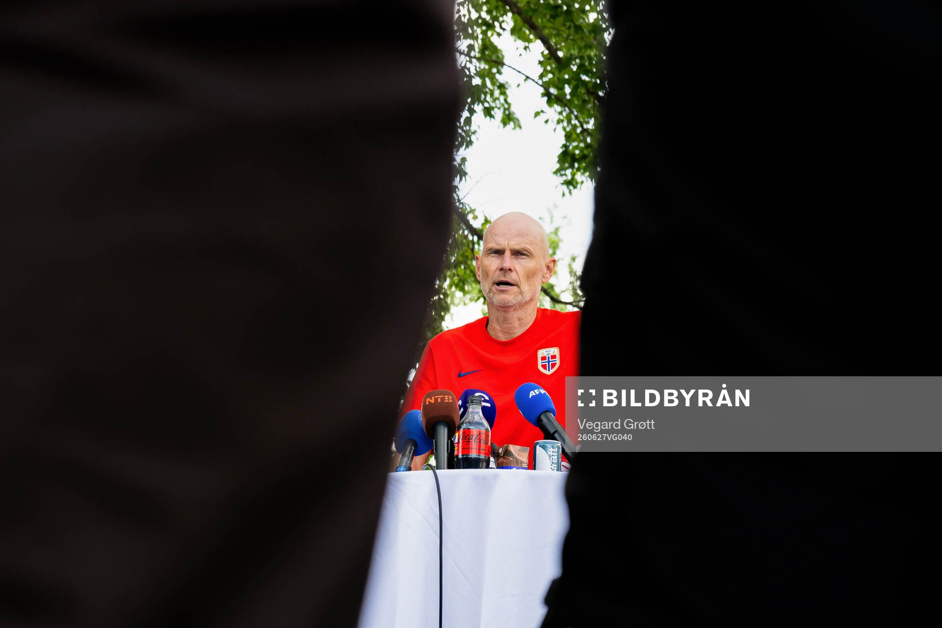 Ståle Solbakken, head coach of the Norwegian national