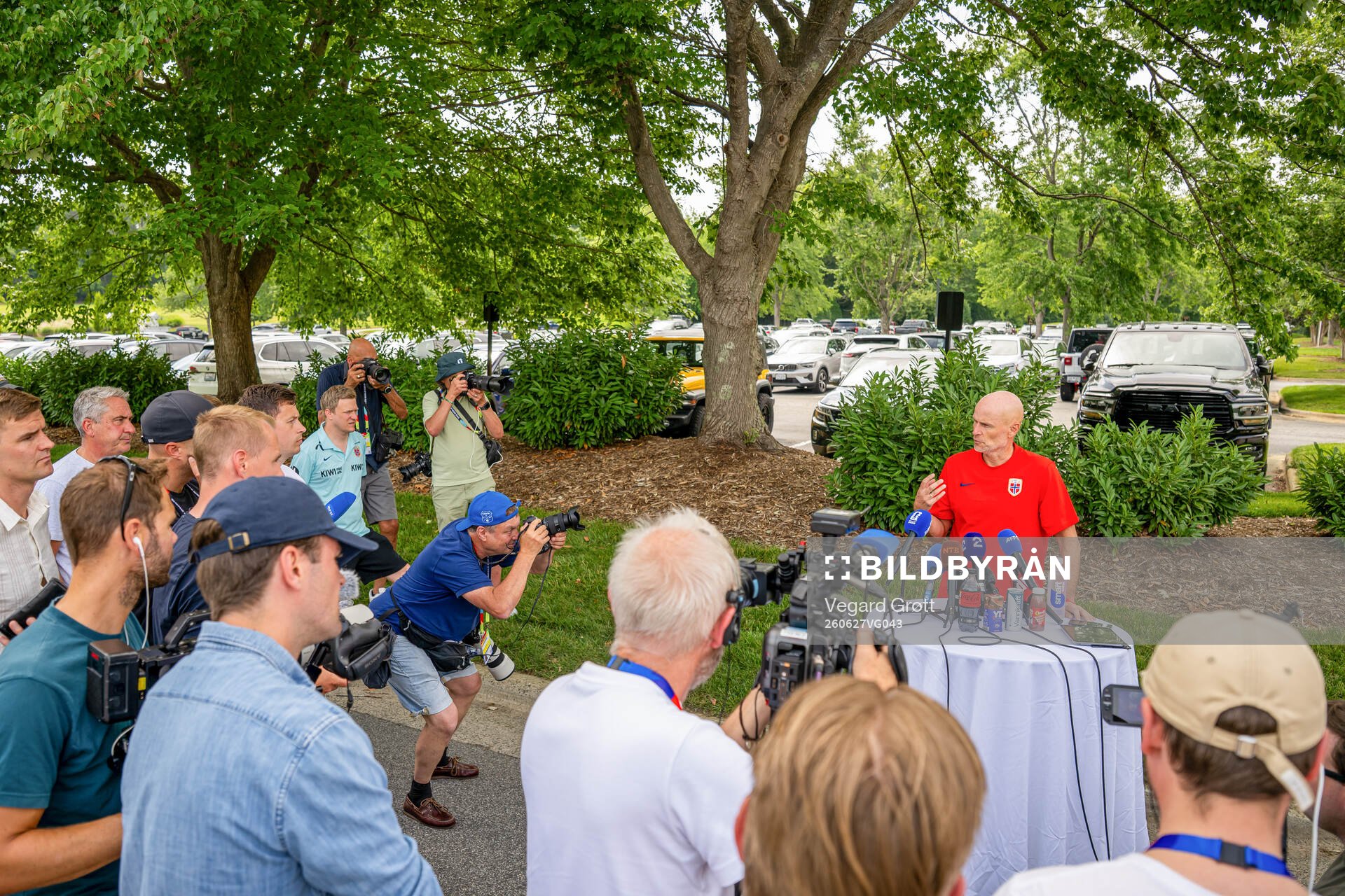 Ståle Solbakken, head coach of the Norwegian national